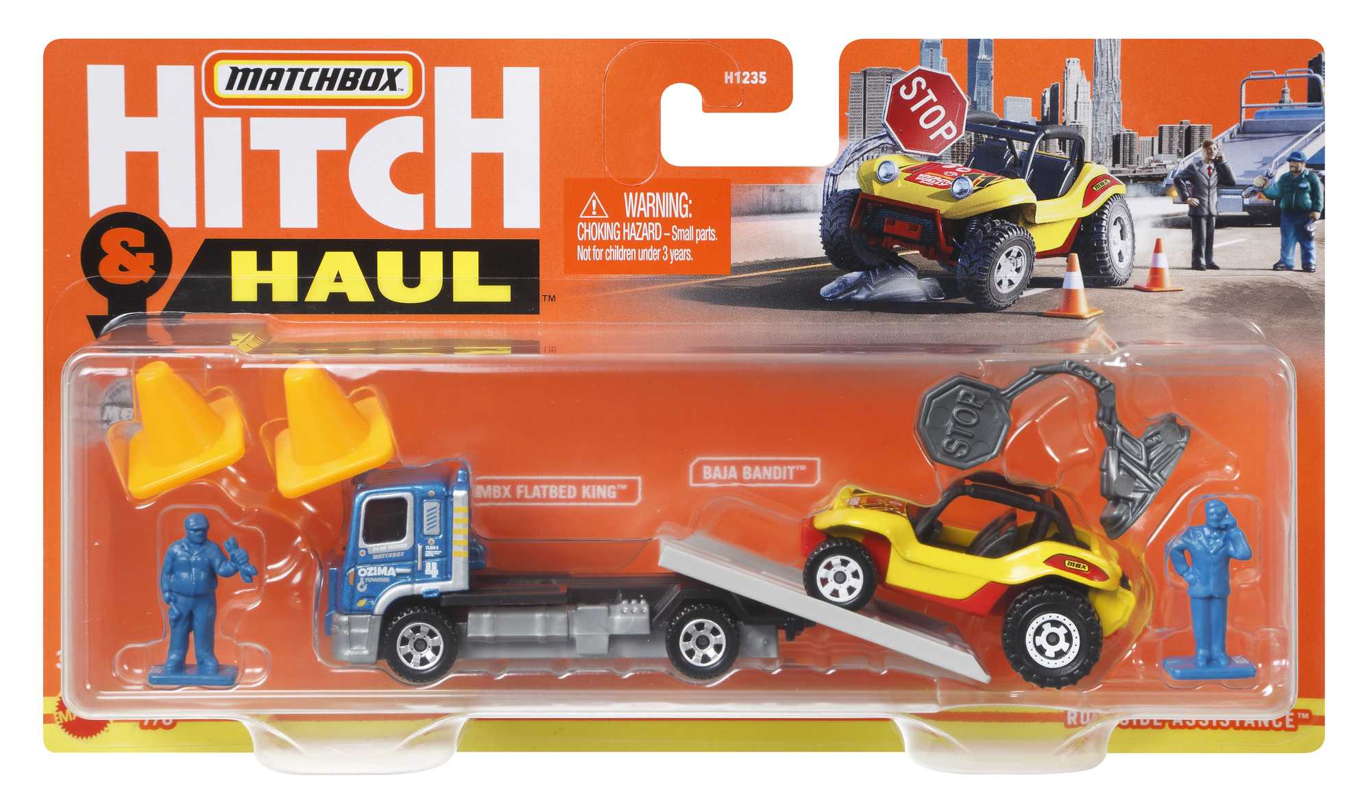 Matchbox Engancha Y Transporte Coche De Juguete Con Personaje, Accesorios Y Villano, Modelos Surtidos (Mattel H1235) - Image 3