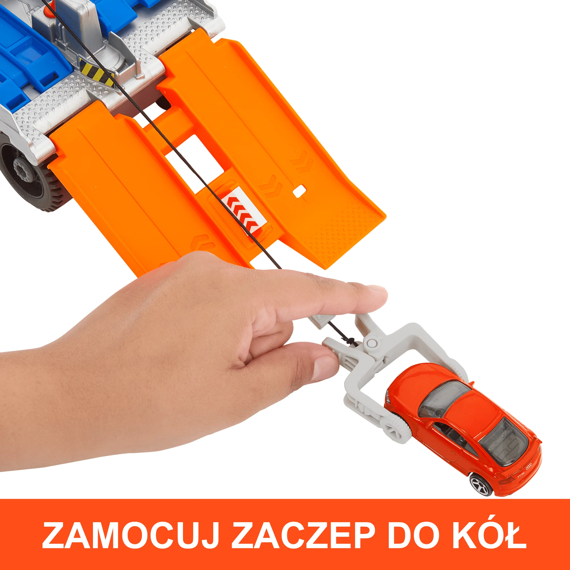 Matchbox Prawdziwe Przygody Laweta Pomoc drogowa - Image 2