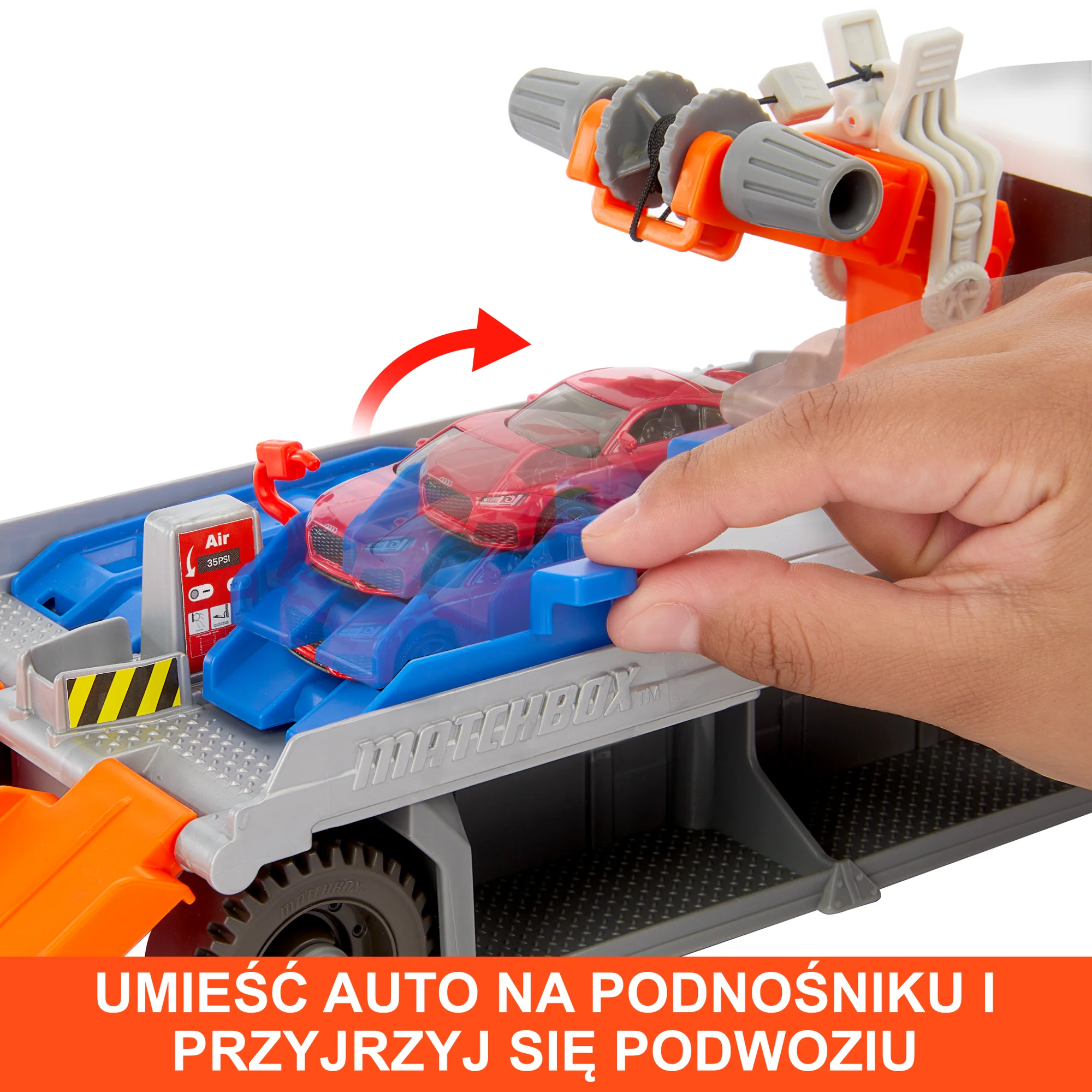 Matchbox Prawdziwe Przygody Laweta Pomoc drogowa - Image 5