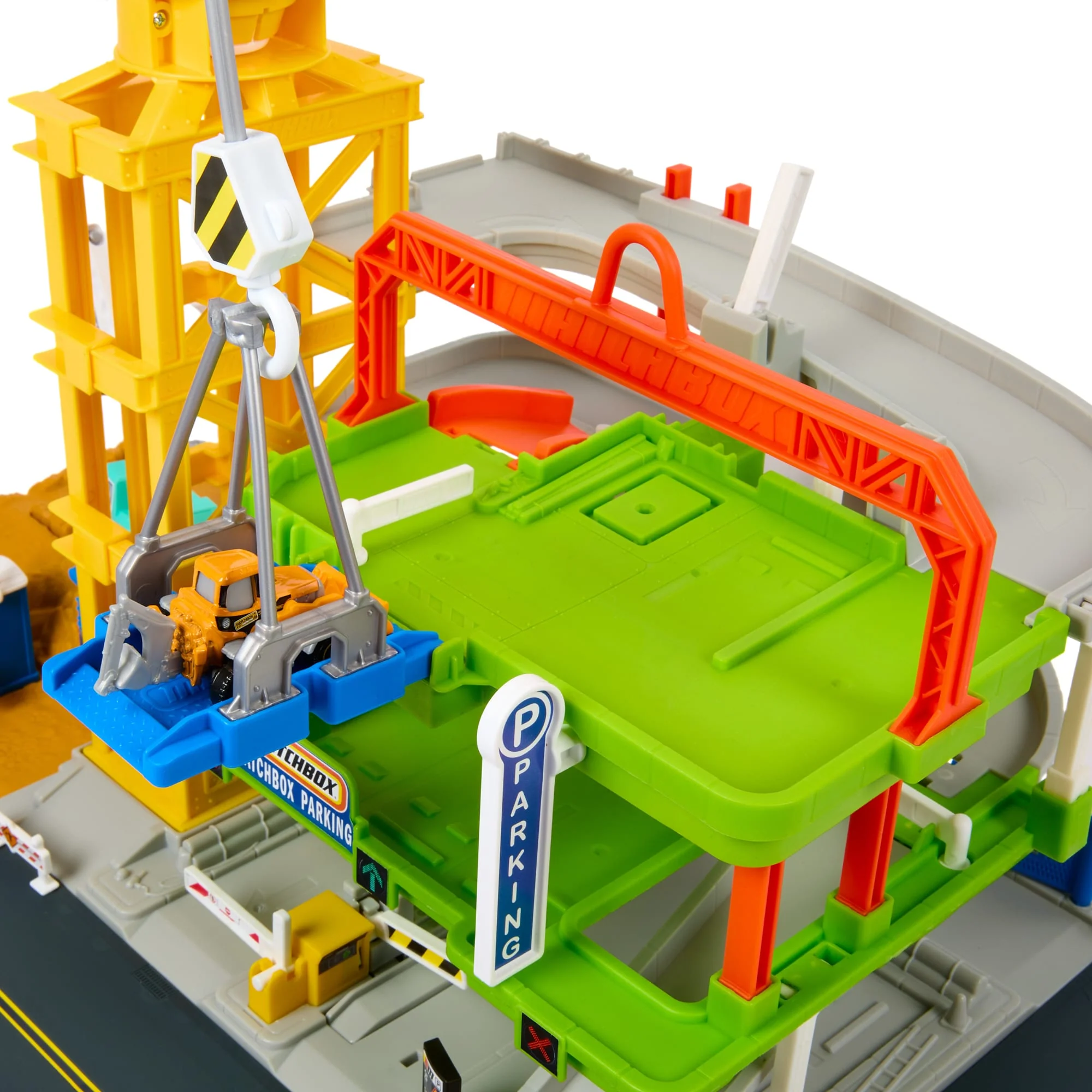 Matchbox Prawdziwe Przygody Strefa budowy Zestaw światła i dźwięki - Image 3