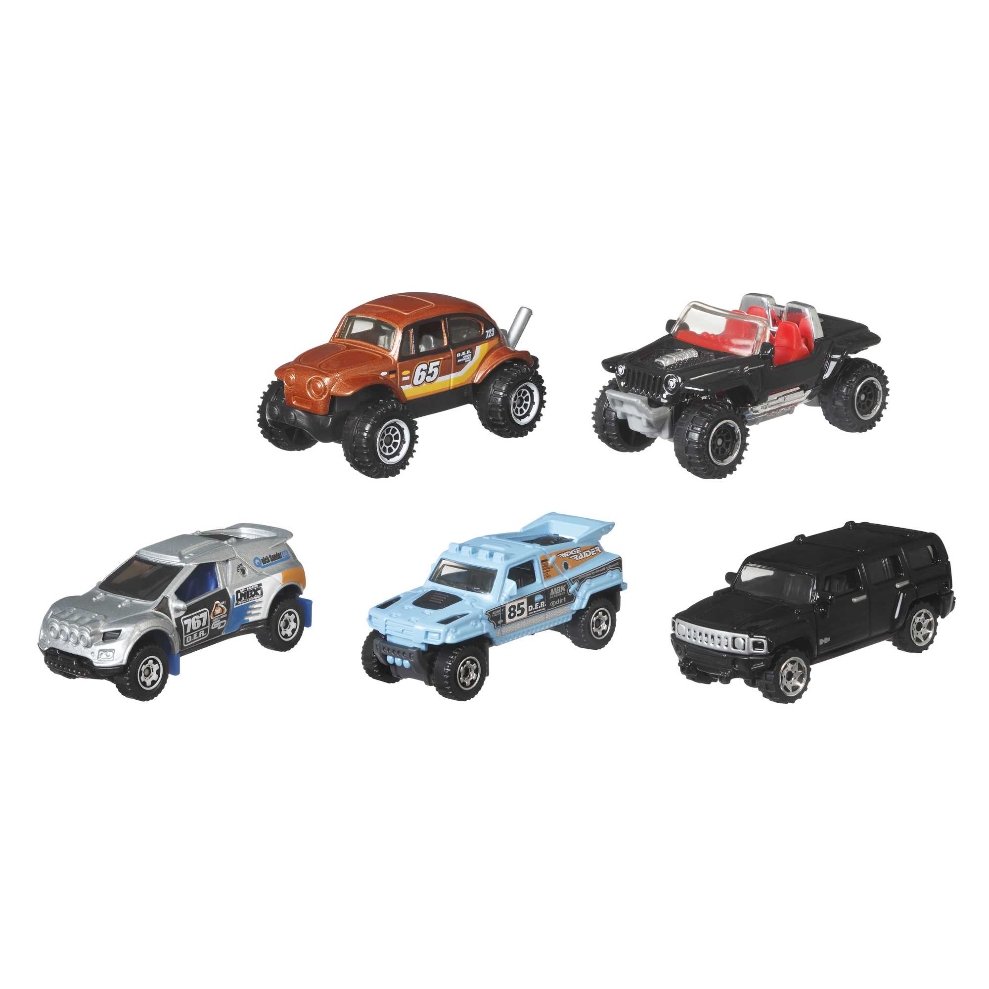 Matchbox Set met 5 Auto's - Image 2