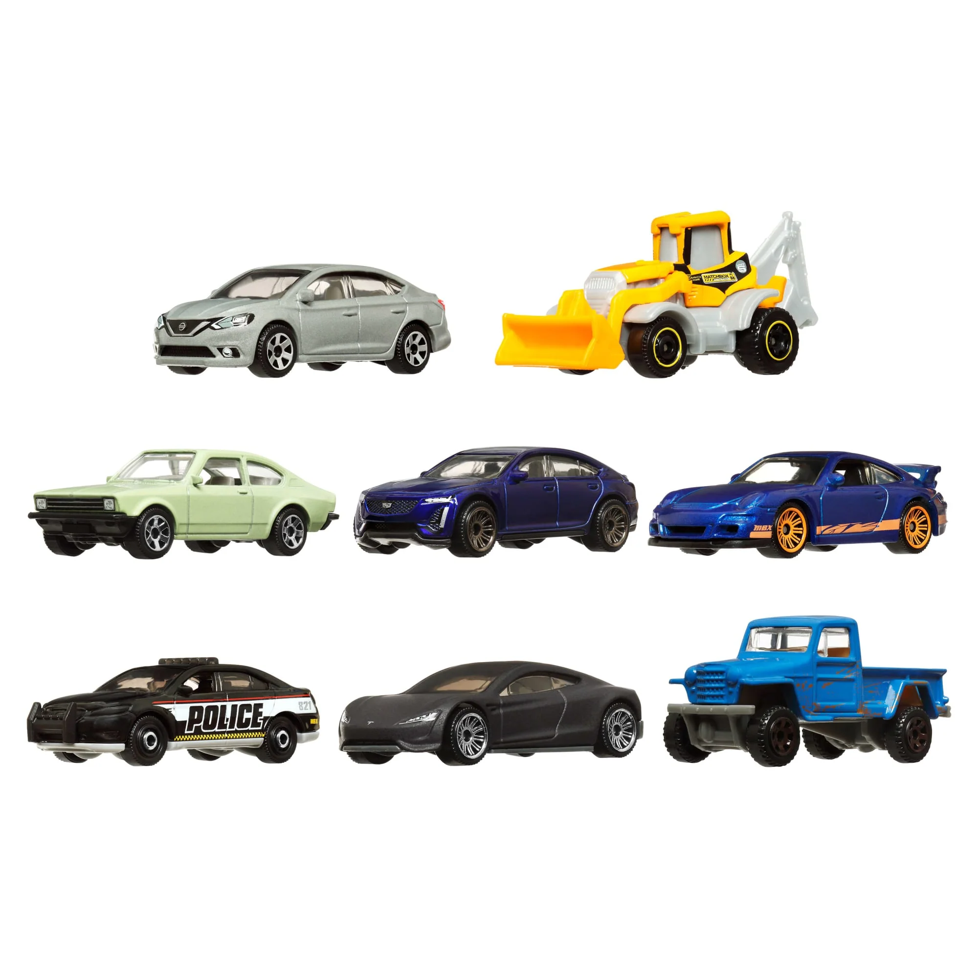 Matchbox 1:64 Scale Die-Cast Toy Cars Or Trucks, Set Of 8 - Image 5