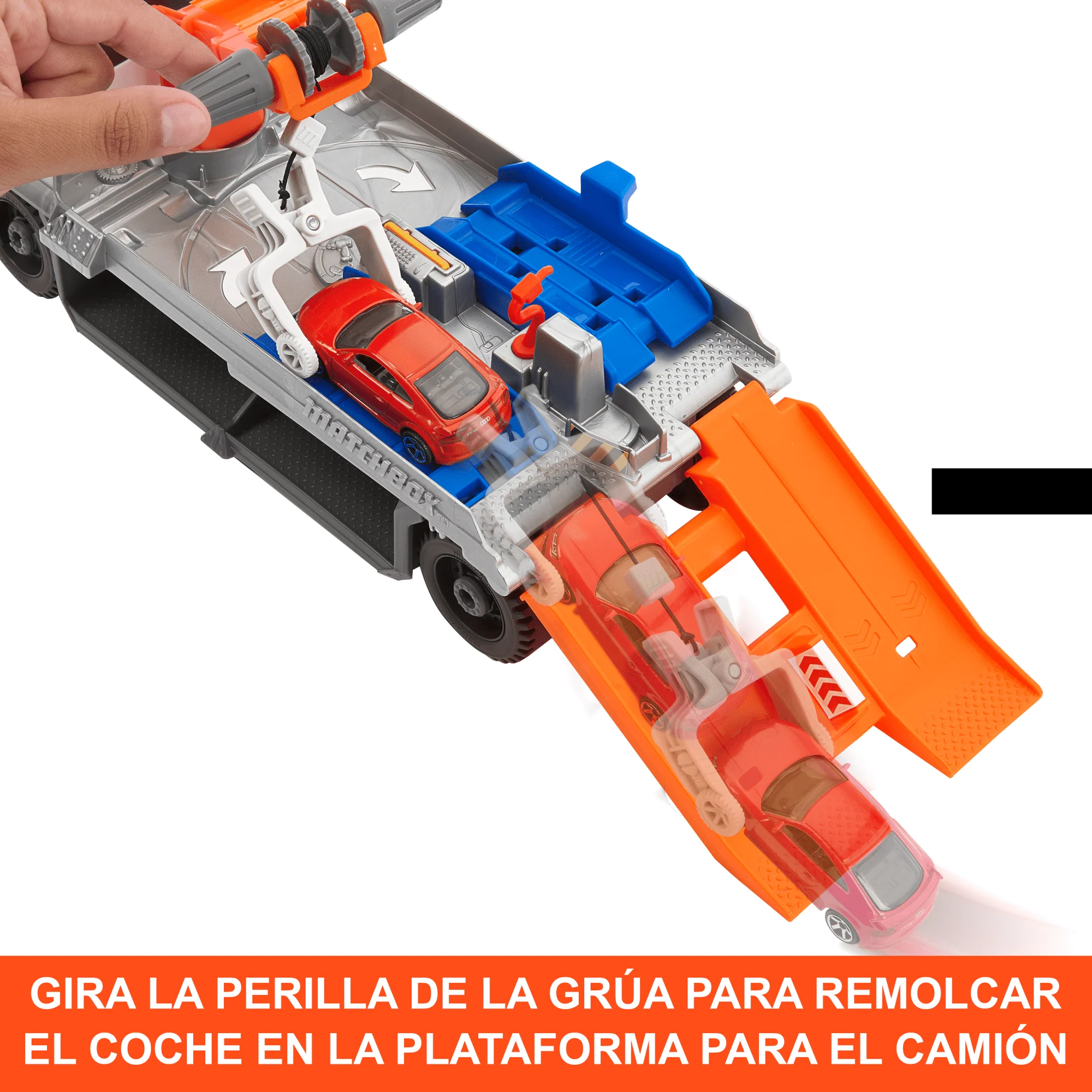 Matchbox Action Drivers Camión Grúa - Image 3