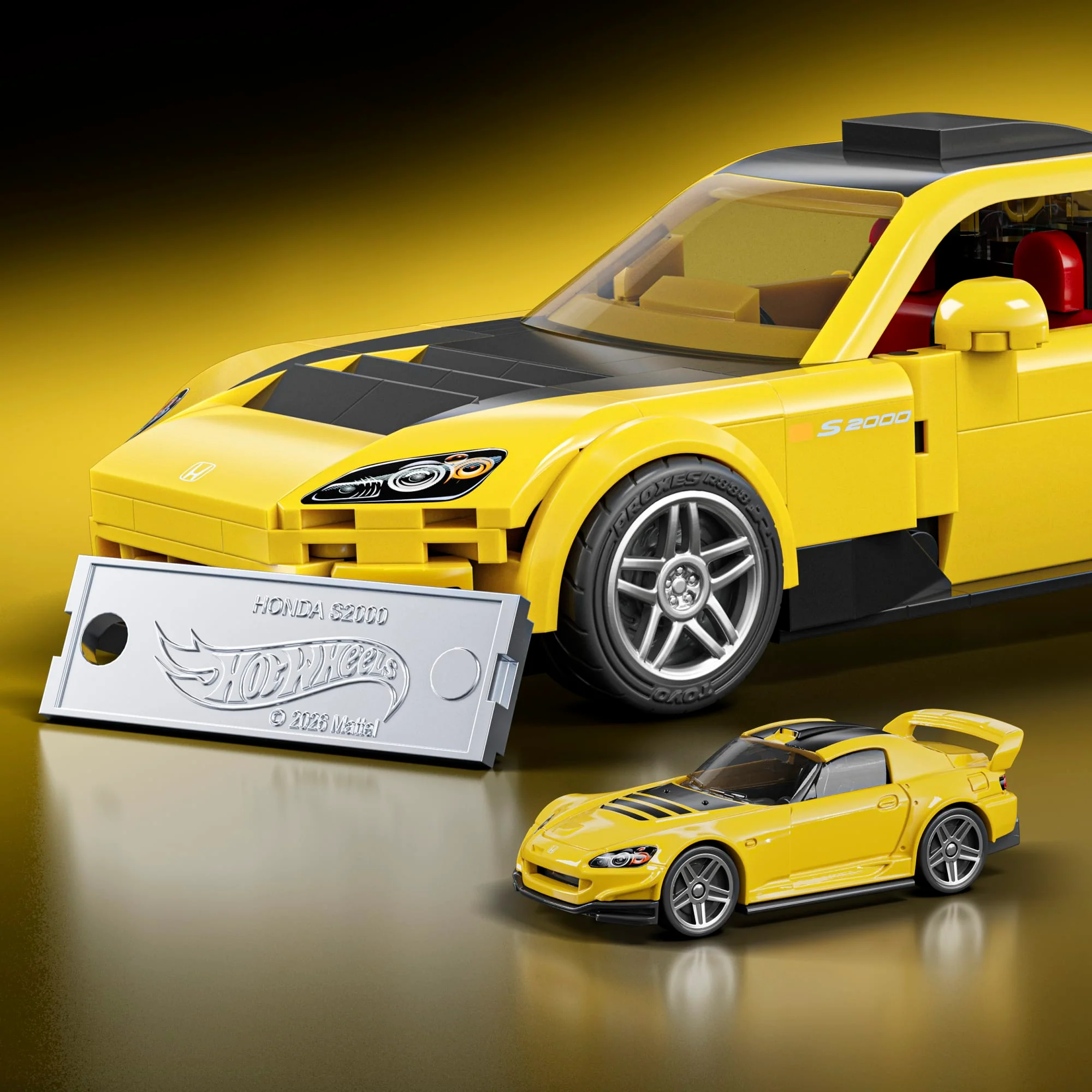 Mattel Brick Shop Hot Wheels '07 Honda S2000 Bauspielzeugset (257 Teile), Für Sammler - Image 5