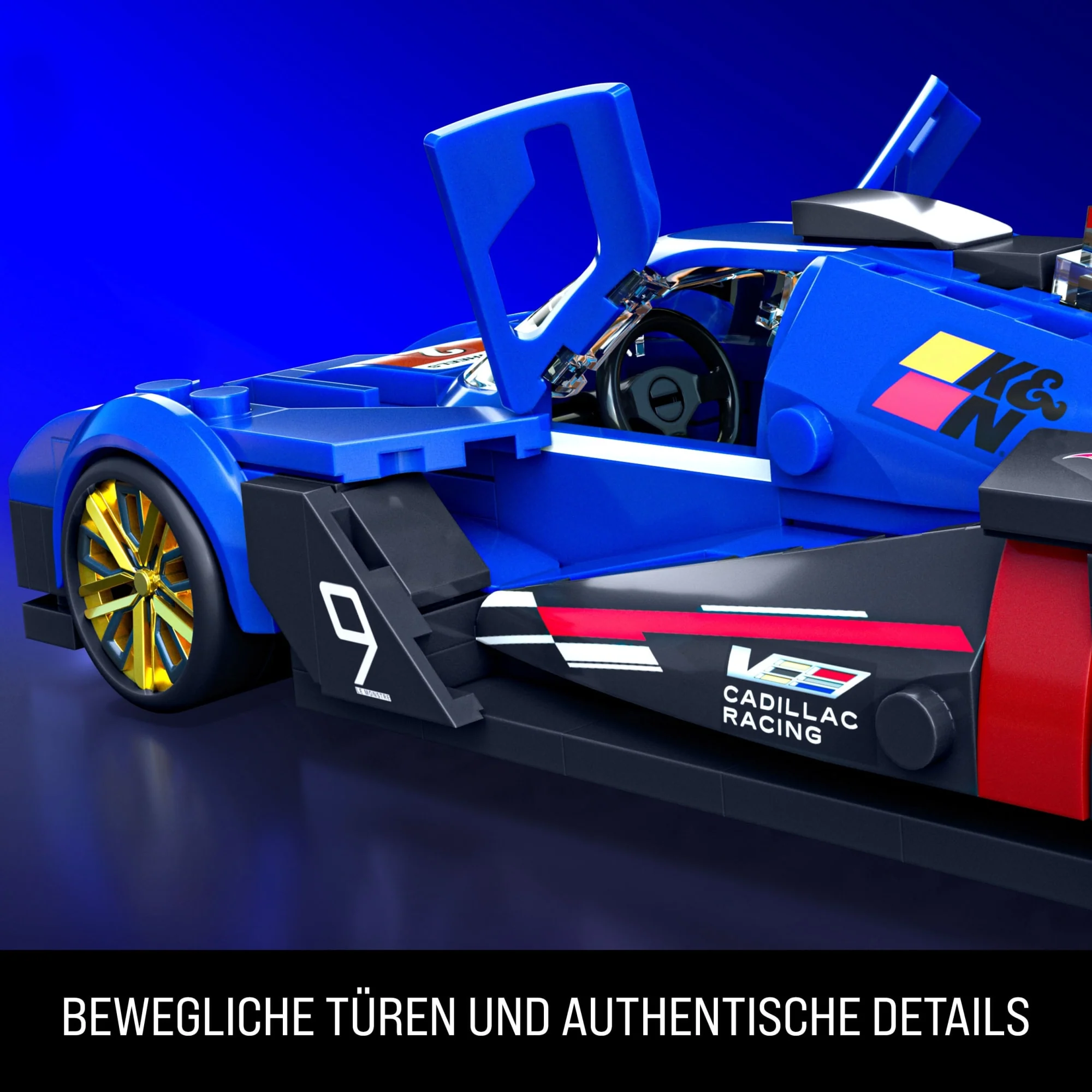 Mattel Brick Shop Hot Wheels Cadillac Project Gtp Hypercar Bauset (236 Teile), Für Sammler - Image 6