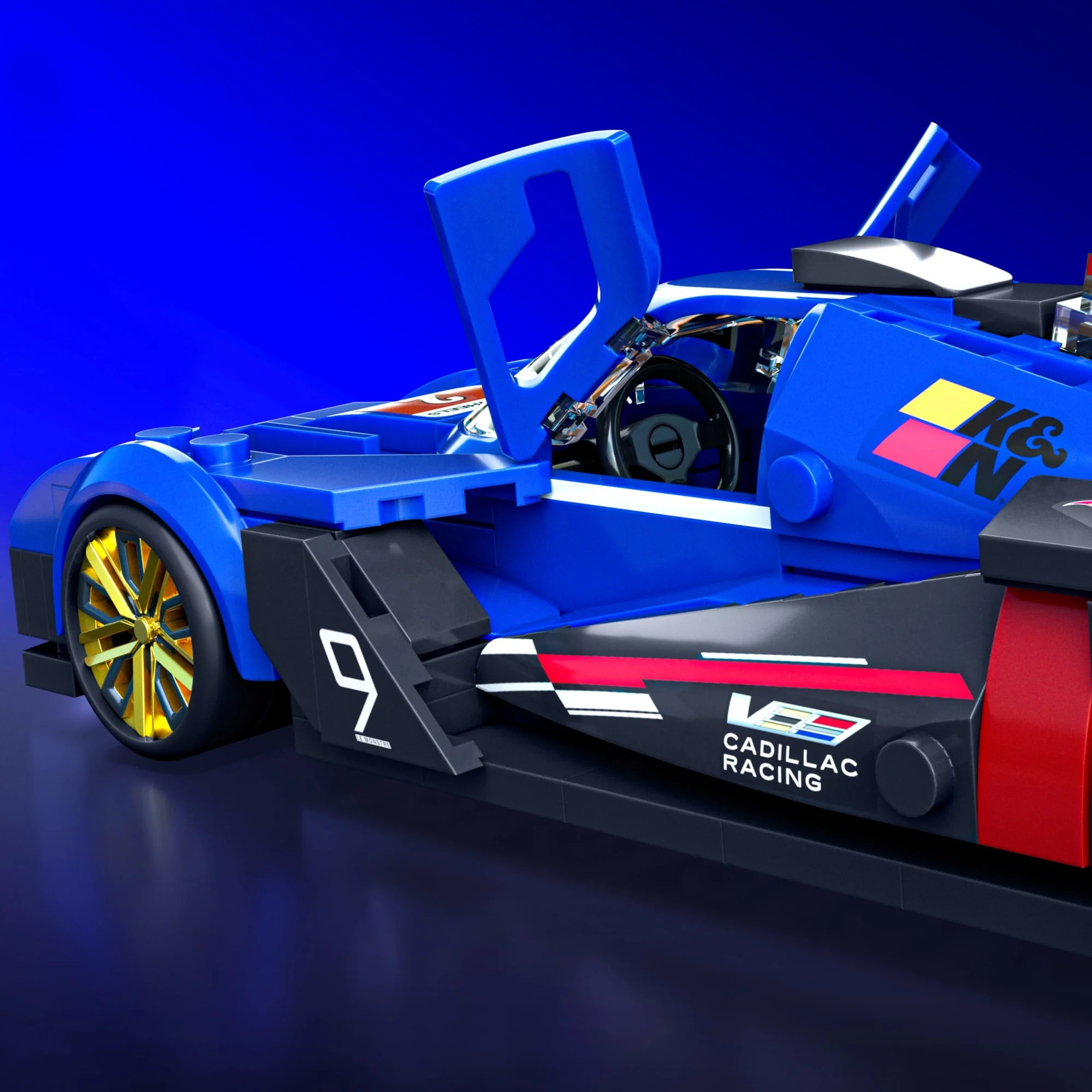 Mattel Brick Shop Σετ Κατασκευής Hot Wheels Cadillac Project Gtp Hypercar (236 Κομμάτια), Για Συλλέκτες - Image 6