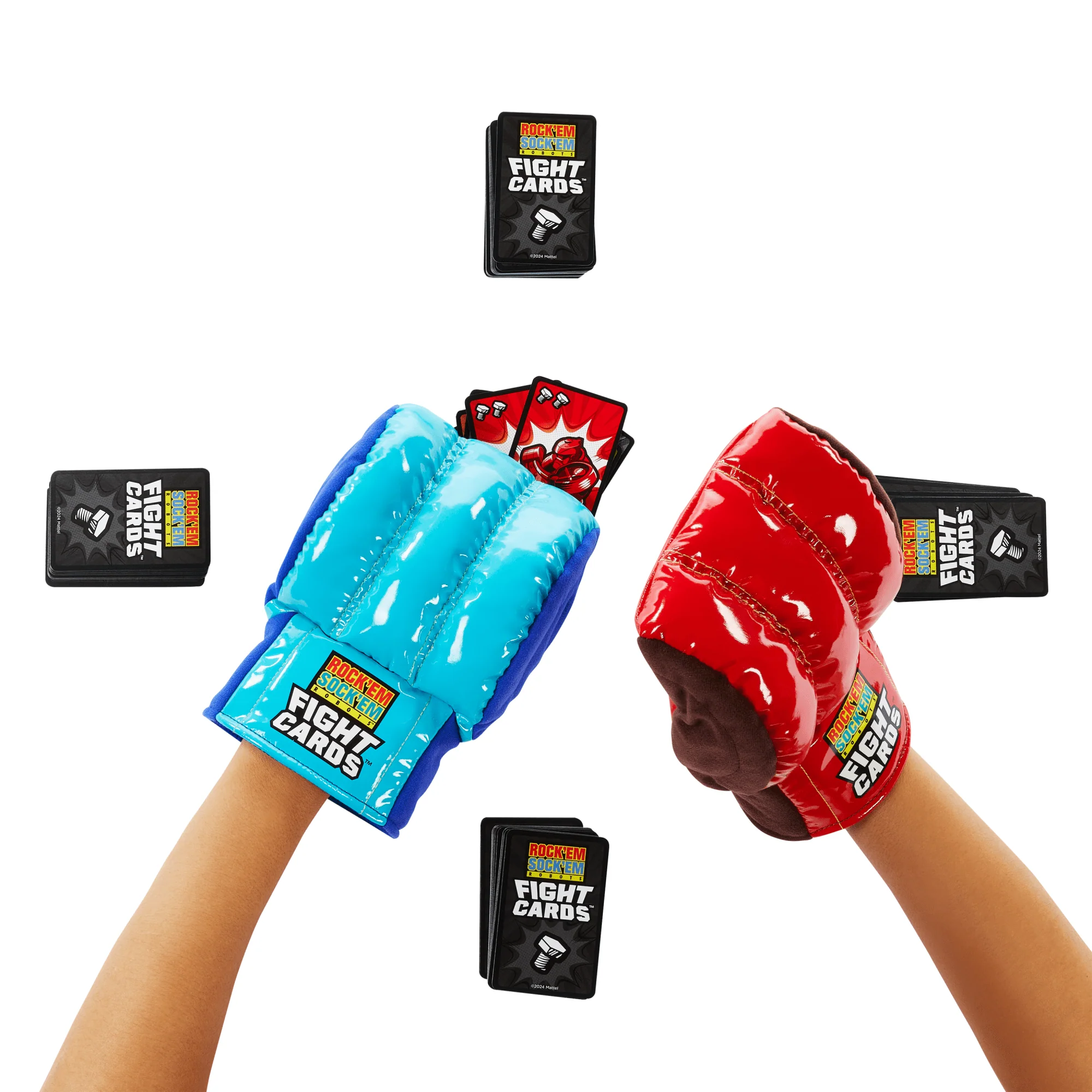Fight Cards-Jeu De Cartes En Équipe Avec Deux Gants De Boxe - Image 3