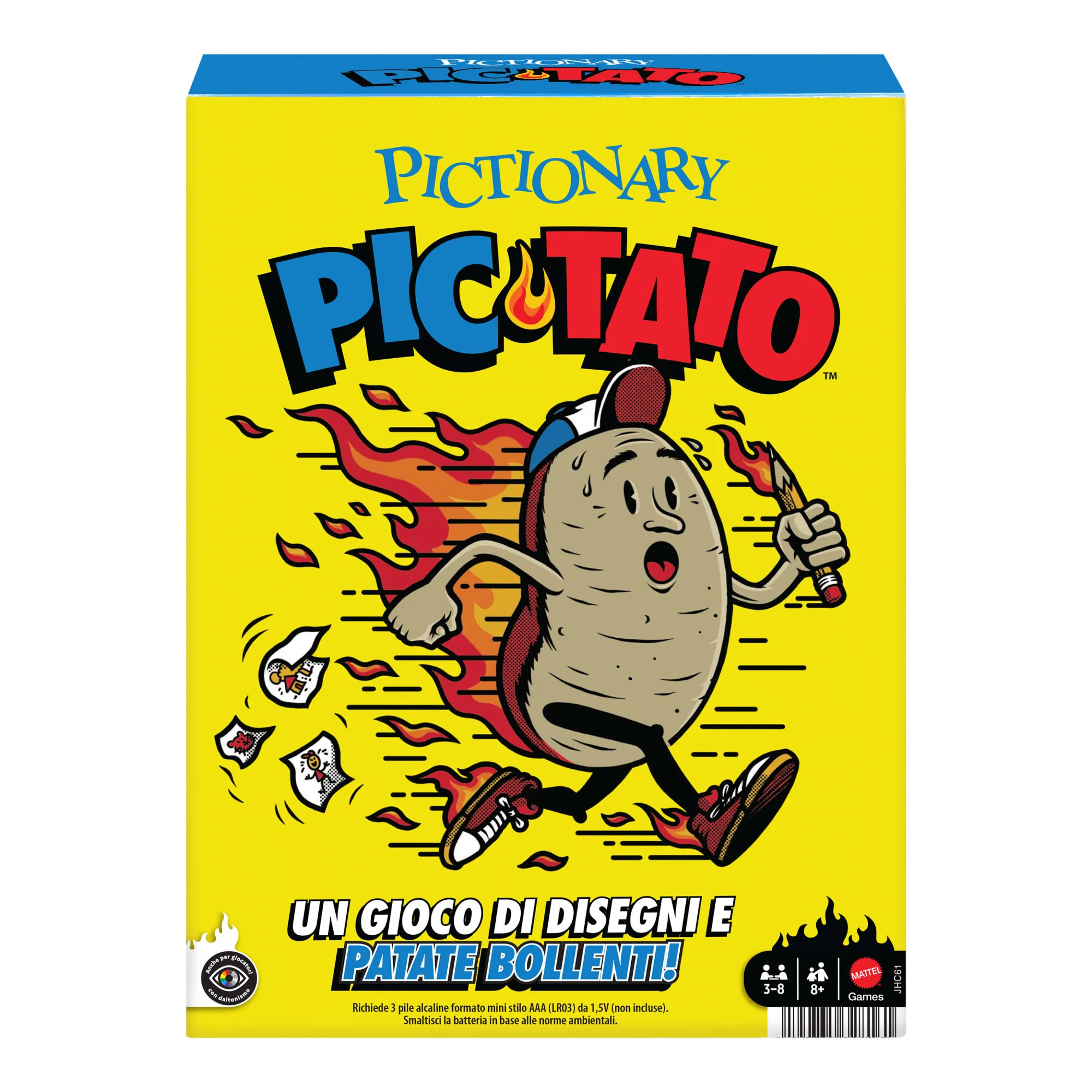 Pictionary Pic-Tato, Gioco Della Patata Bollente, Parla E Riproduce Musica, Gioco Per Famiglie, Bambini E Adulti - Image 6