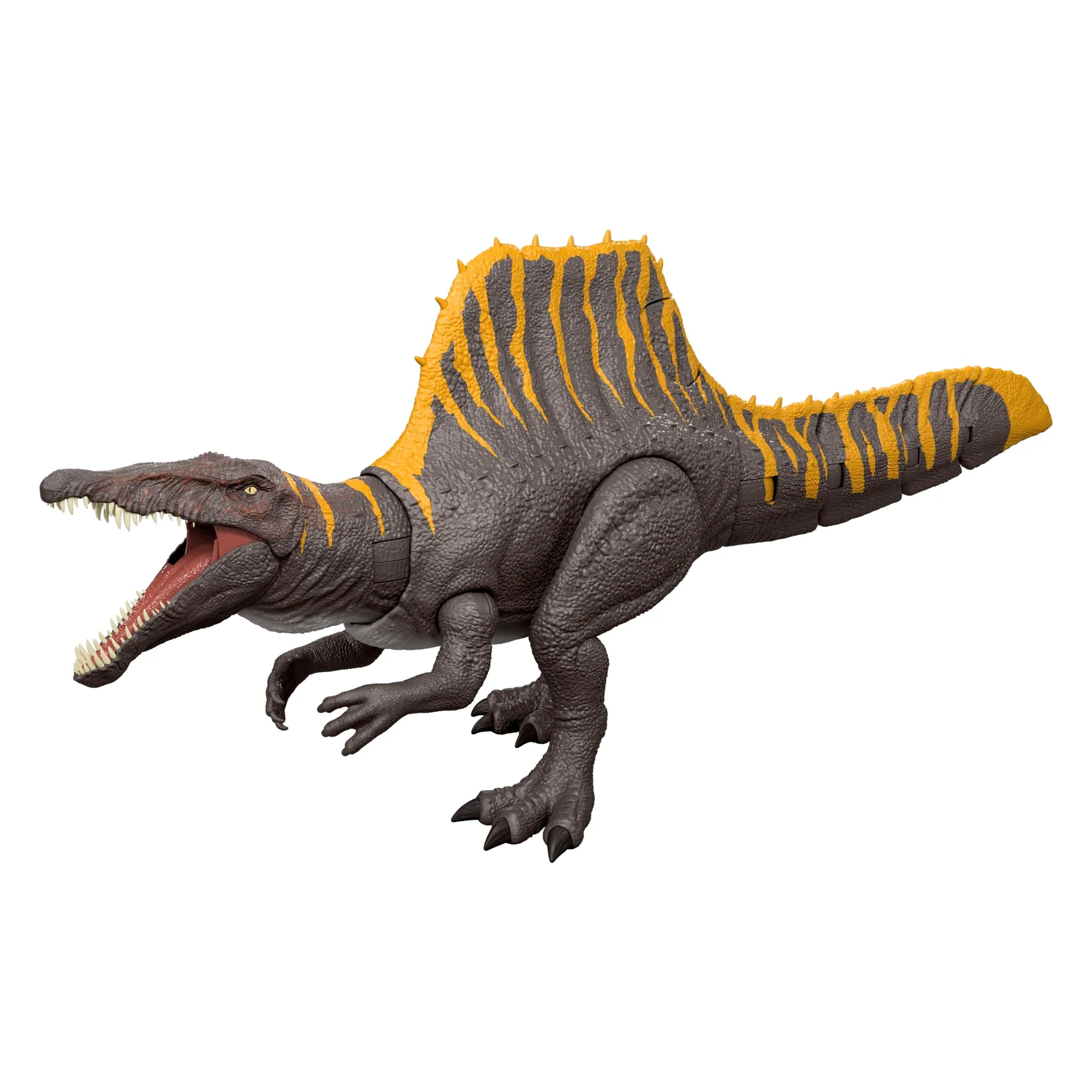 Jurassic World Rebirth, Action Figure Spinosauro Coda Letale, Dinosauro Giocatolo Con 2 Mosse D'Attacco - Image 5