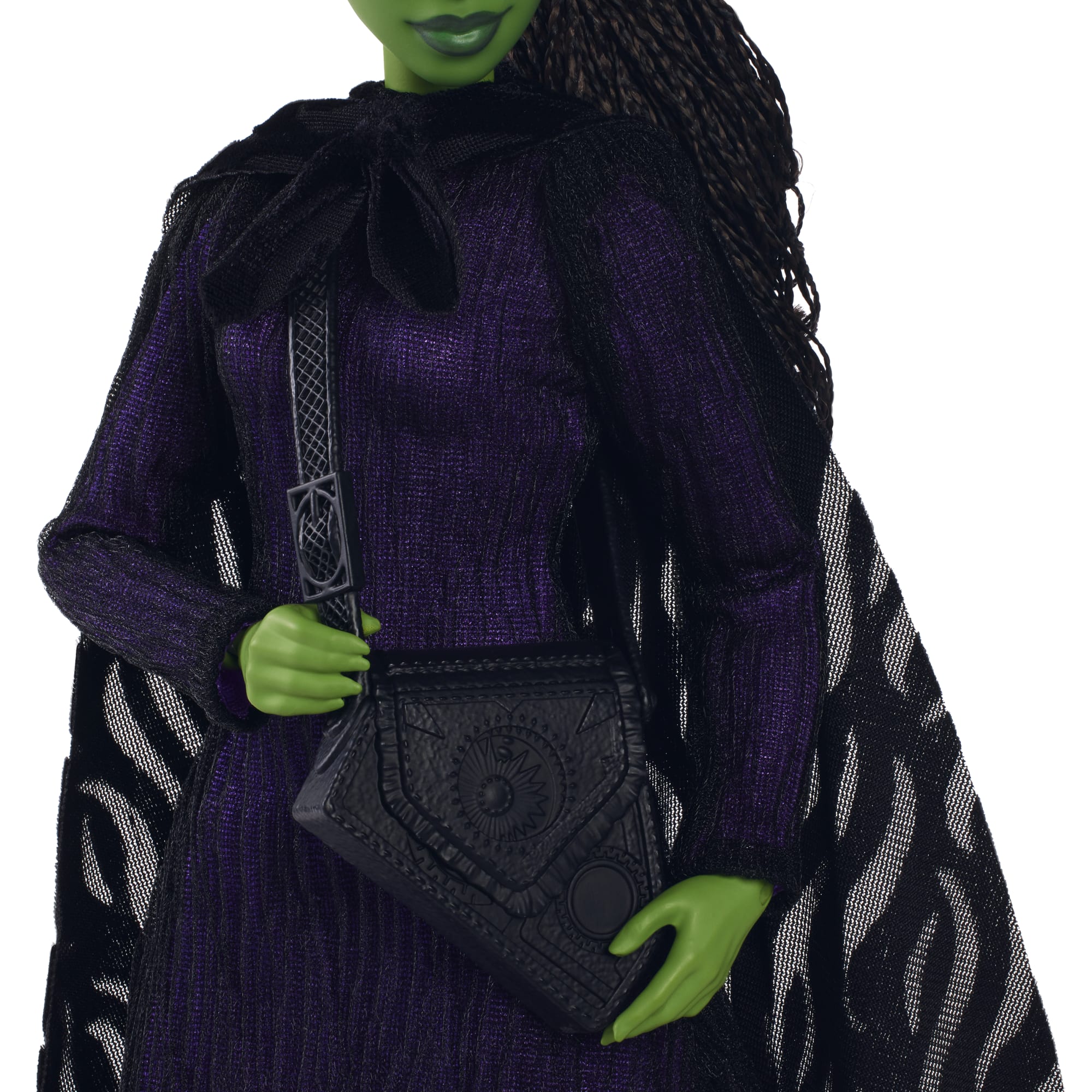 Muñeca De Moda De Lujo De Elphaba Articulada Y Con El Pelo Trenzado Inspirada En “Wicked”, De Universal Pictures, Incluye Accesorios - Muy Pronto - Image 4