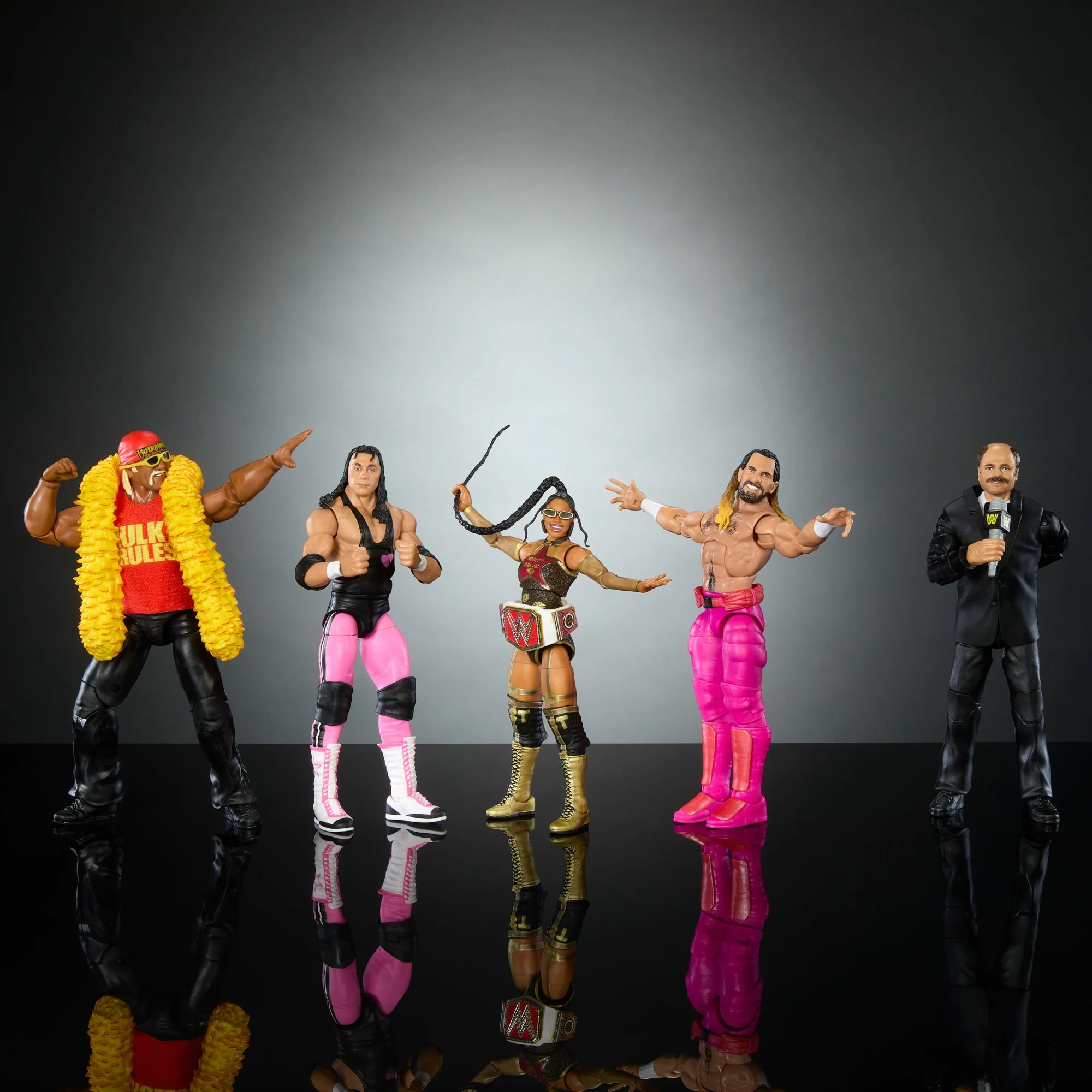 Σετ Φιγούρας Δράσης WWE Elite Collection Premium Live Event Με Κομμάτια Κατασκευής Φιγούρας (Οι Λεπτομέρειες Ενδέχεται Να Διαφέρουν) - Image 4