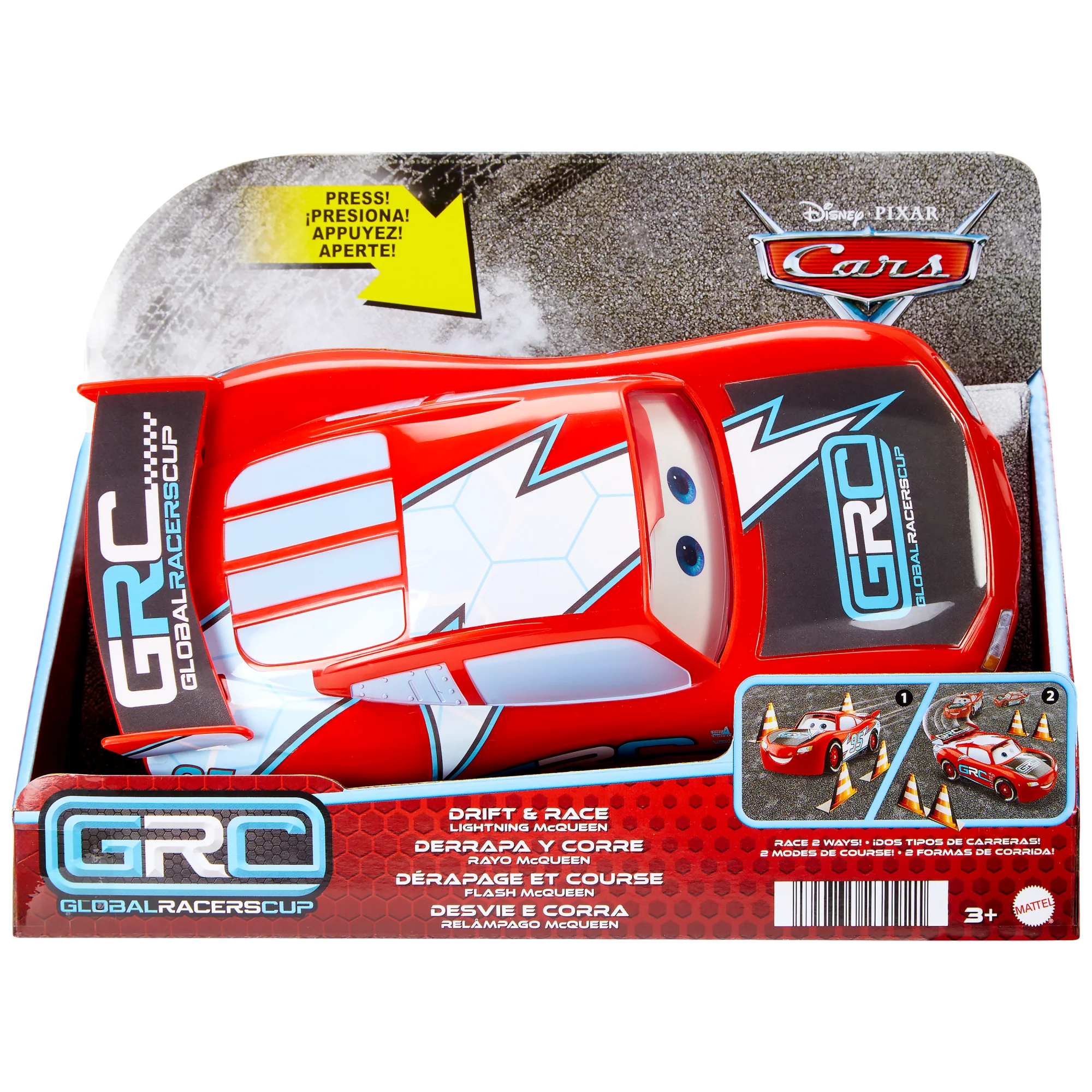 Disney · Pixar Cars-Flash Mcqueen Course Et Dérapages-Coffret - Image 6