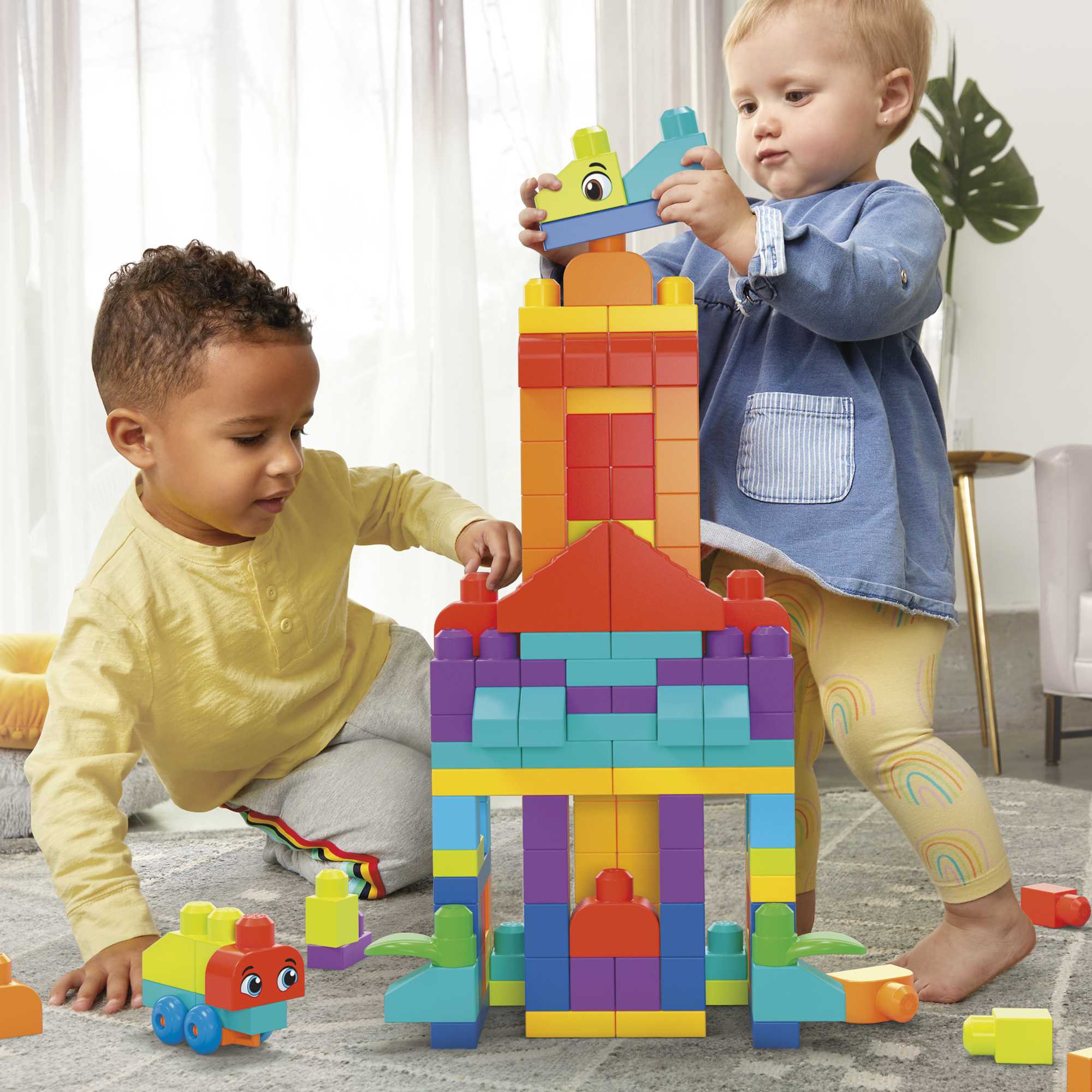 MEGA BLOKS® Bardzo duża torba z klockami do budowania - Image 3