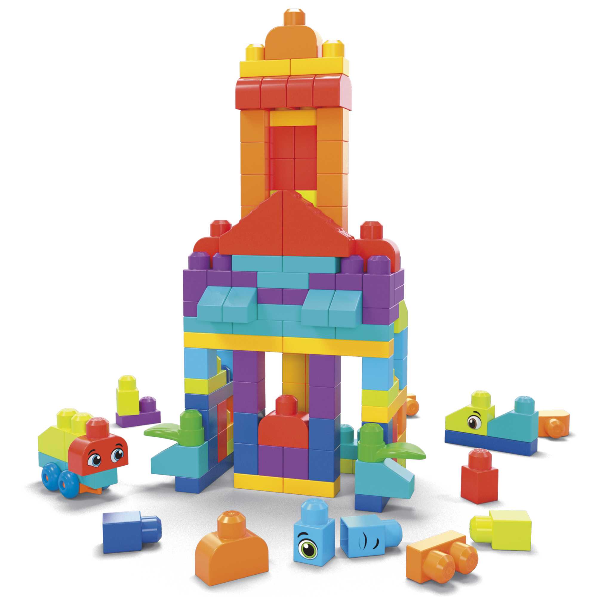 MEGA BLOKS® Bardzo duża torba z klockami do budowania - Image 4