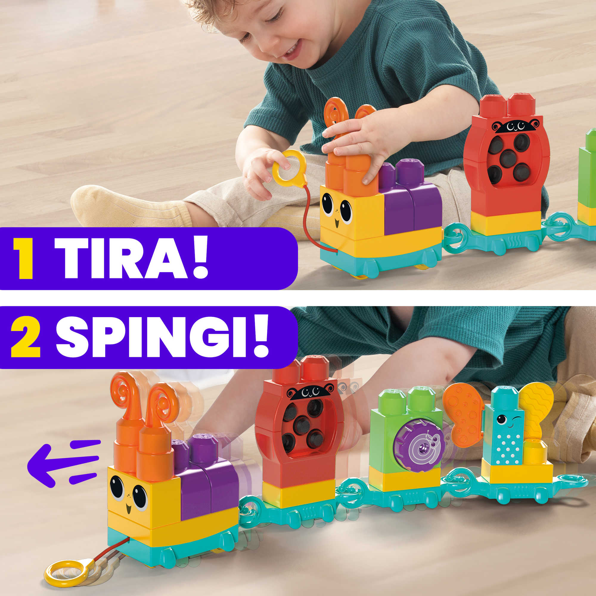 Mega Bloks Bruco Muovi E Suona - Image 5