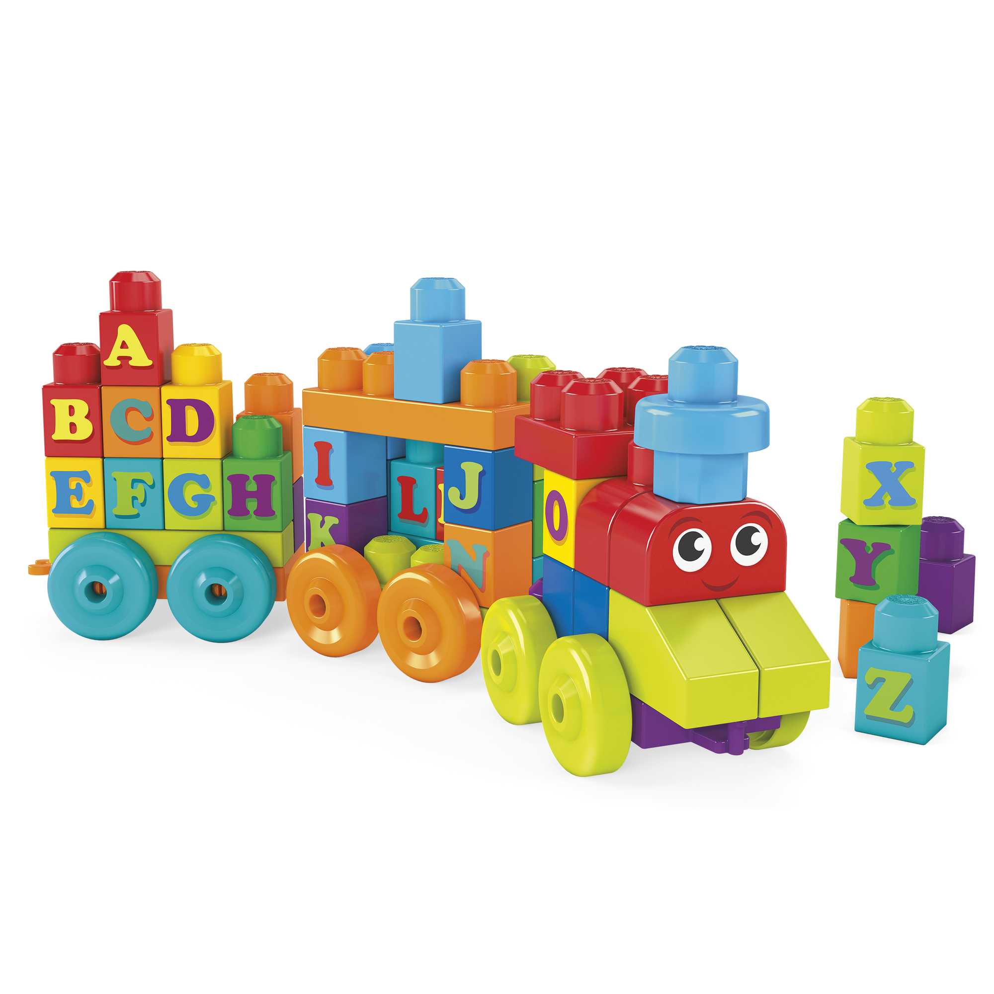 Mega Bloks Building Basics ABC Learning Train - Image 2