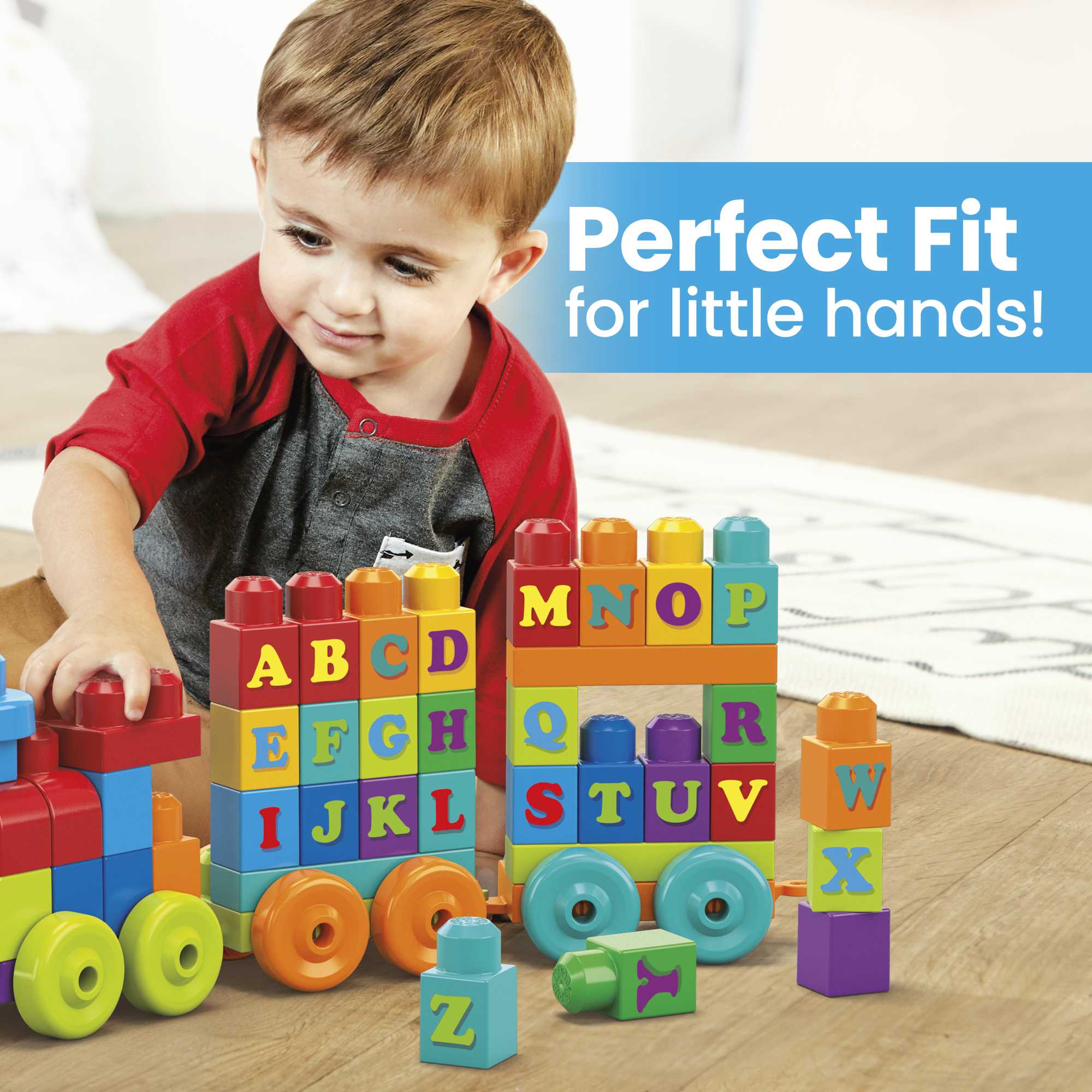 Mega Bloks Building Basics ABC Learning Train - Image 3