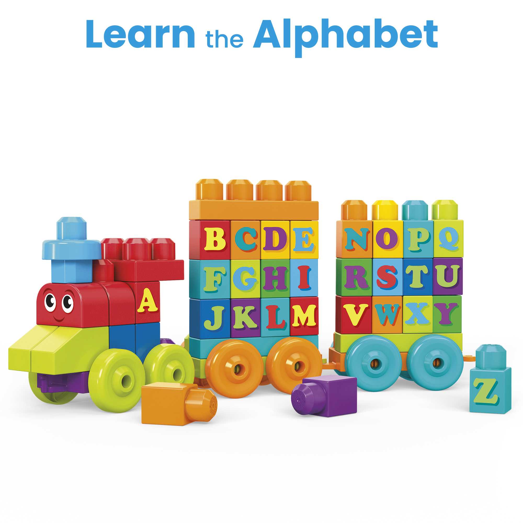 Mega Bloks Building Basics ABC Learning Train - Image 4