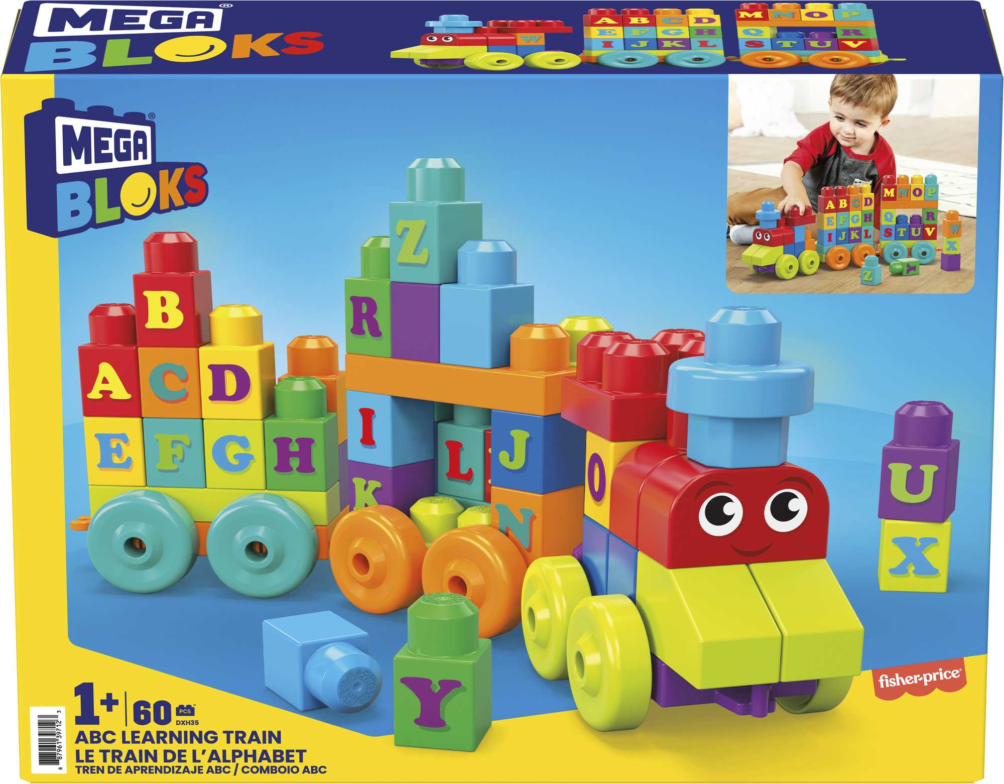 Mega Bloks Building Basics ABC Learning Train - Image 6