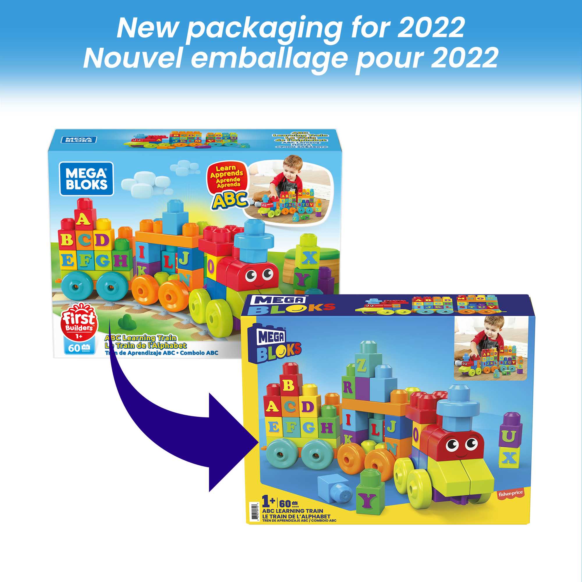 Mega Bloks Building Basics ABC Learning Train - Image 7
