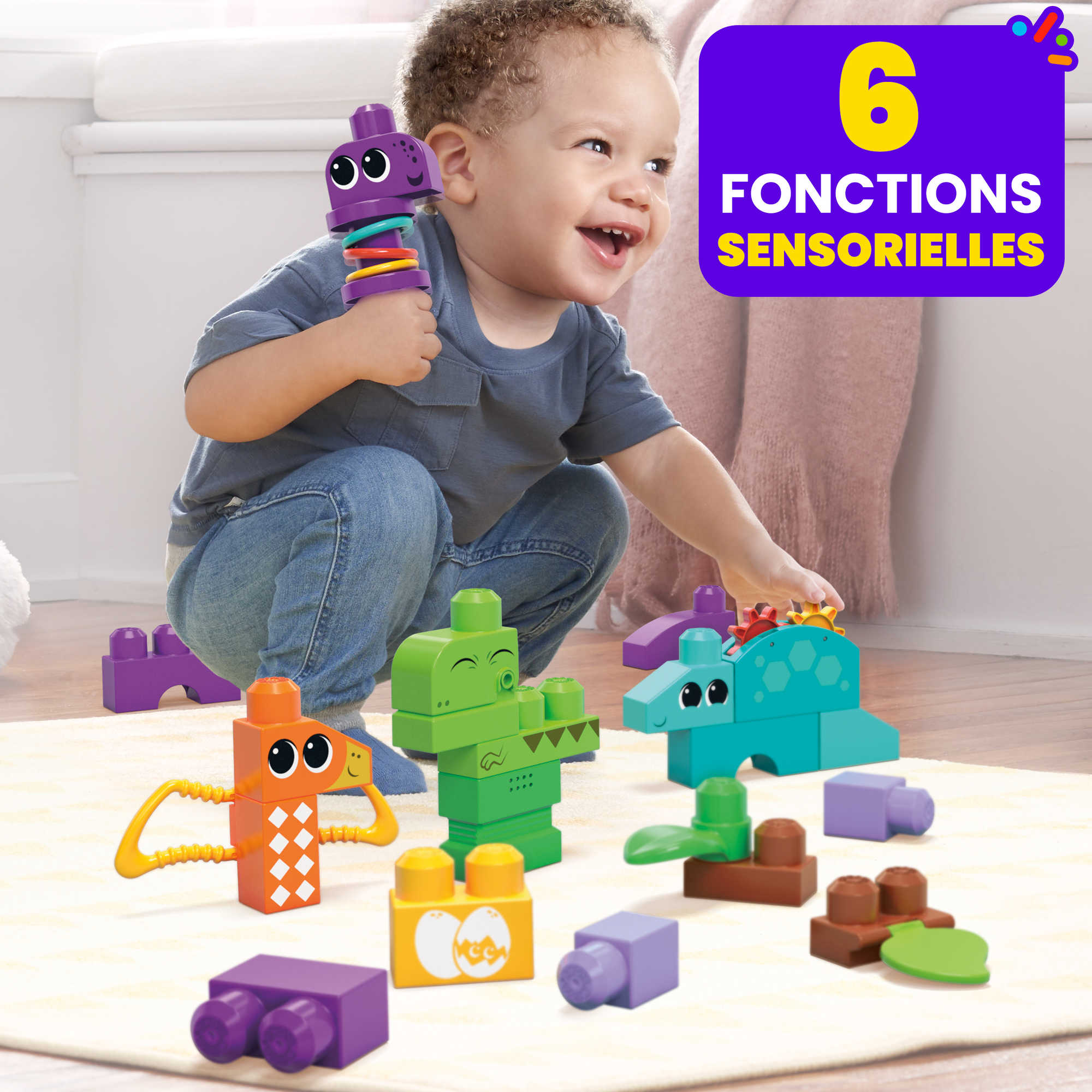 Mega Bloks - Dinos Couic Et Croq’ - Jouet De Construction - 1 Ans Et + - Image 3