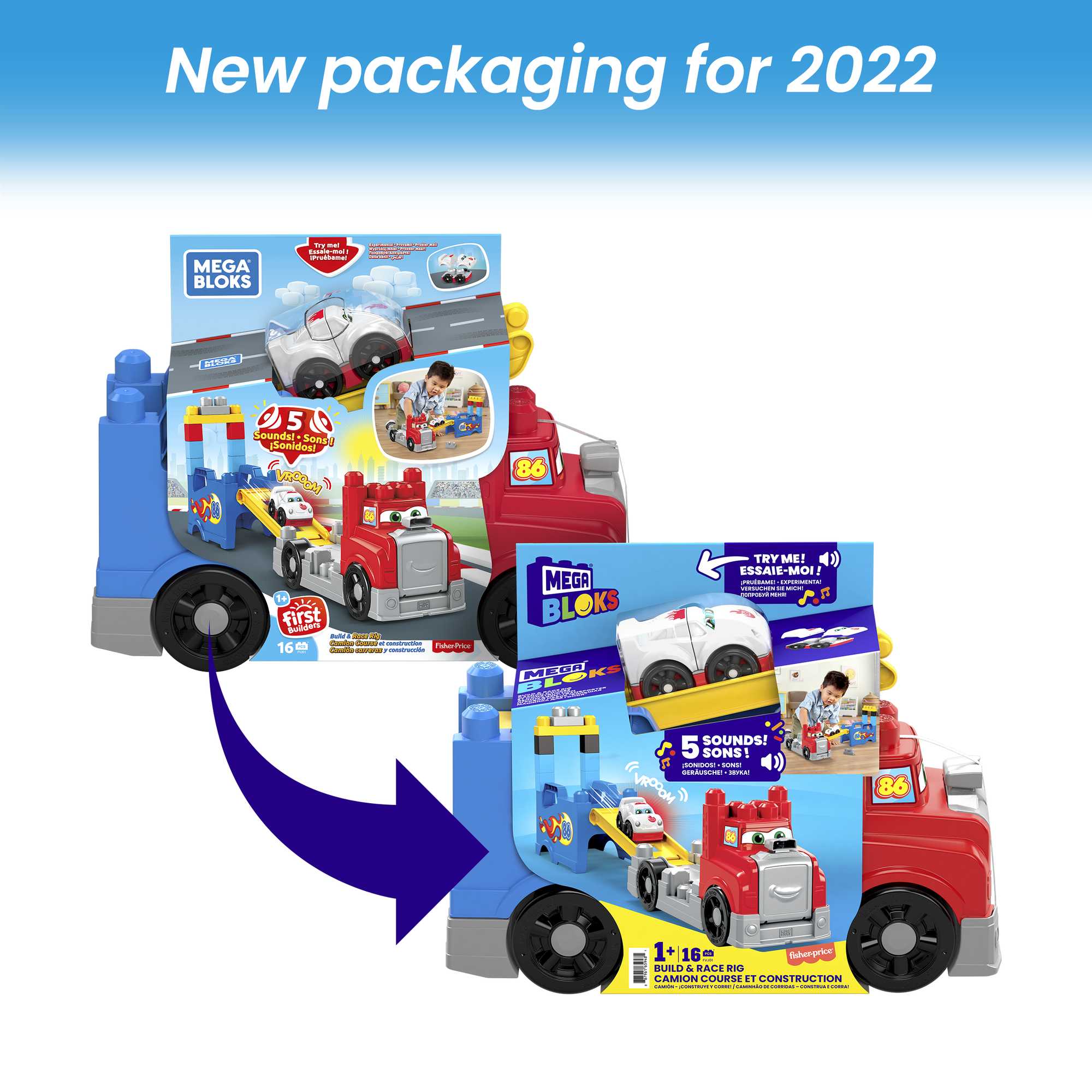 Mega Bloks® игровой набор "Большая машина для гонок" - Image 7