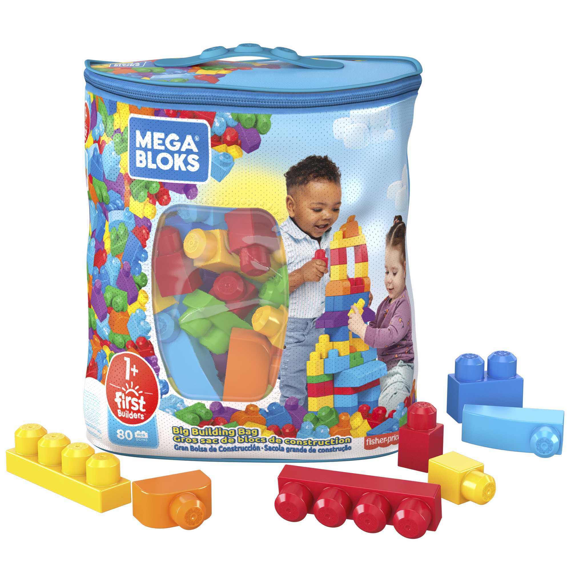 Mega Bloks® игровой набор "Мой первый конструктор" 80 деталей - Image 2