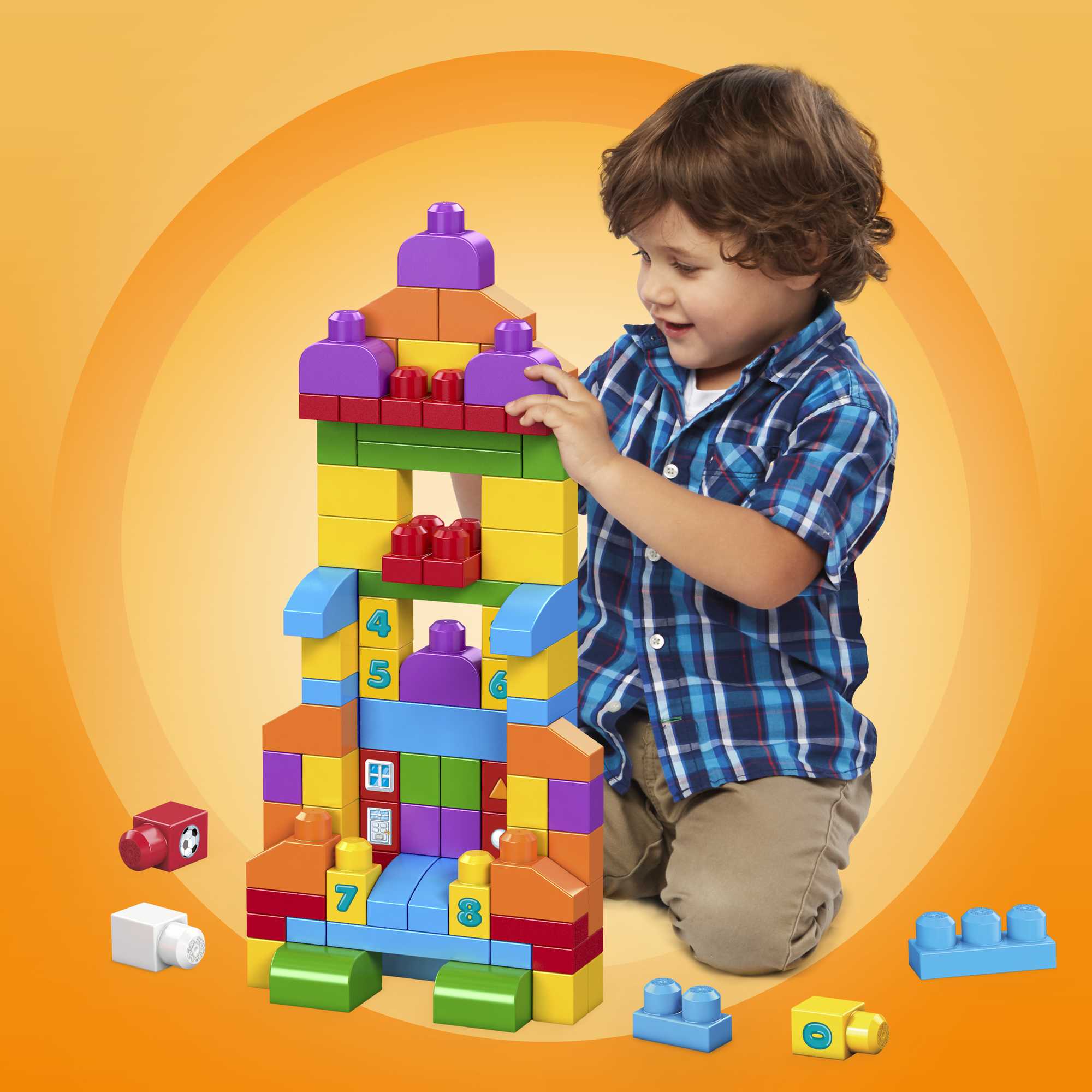 Mega Bloks® игровой набор "Обучающие блоки" 150 деталей - Image 2