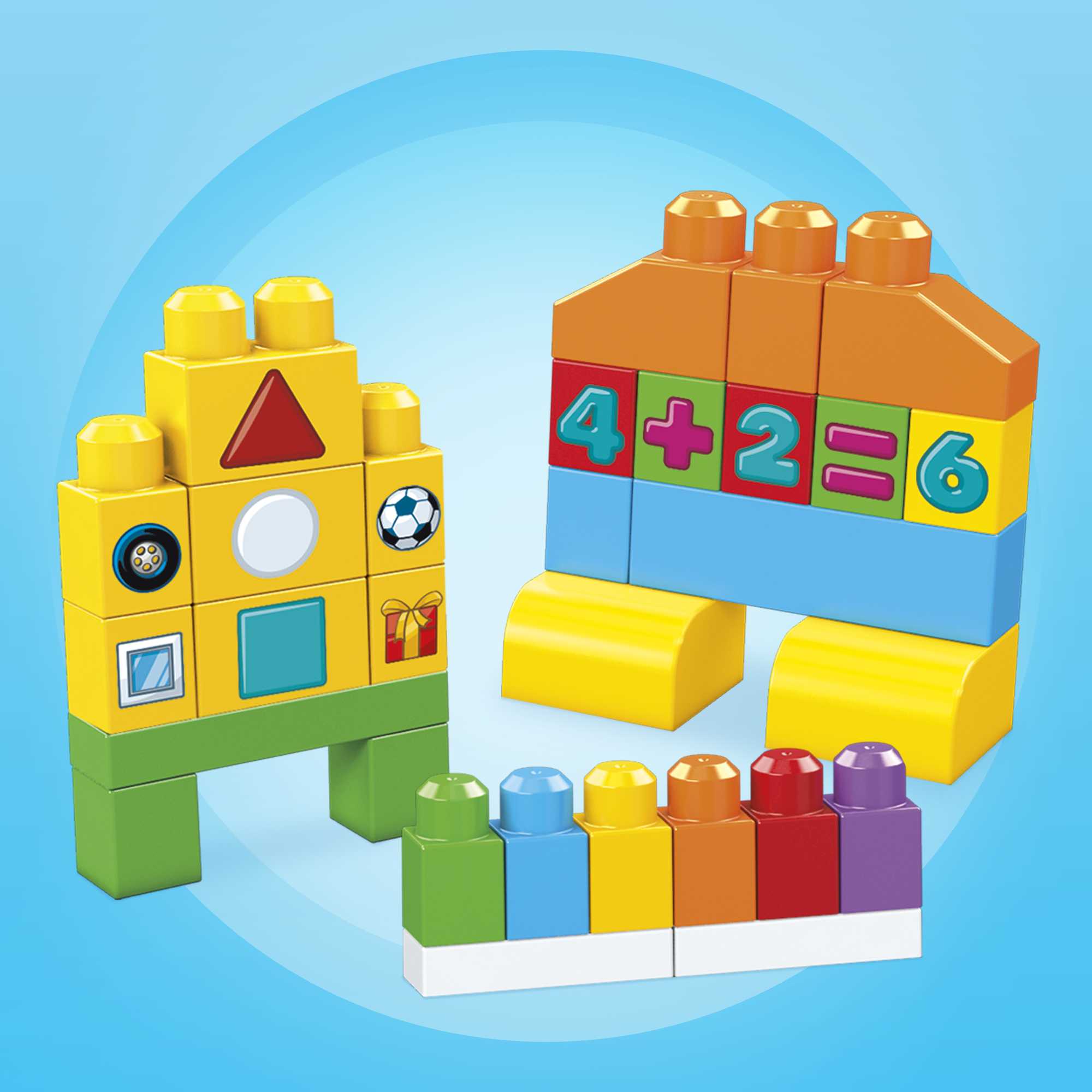 Mega Bloks® игровой набор "Обучающие блоки" 150 деталей - Image 3