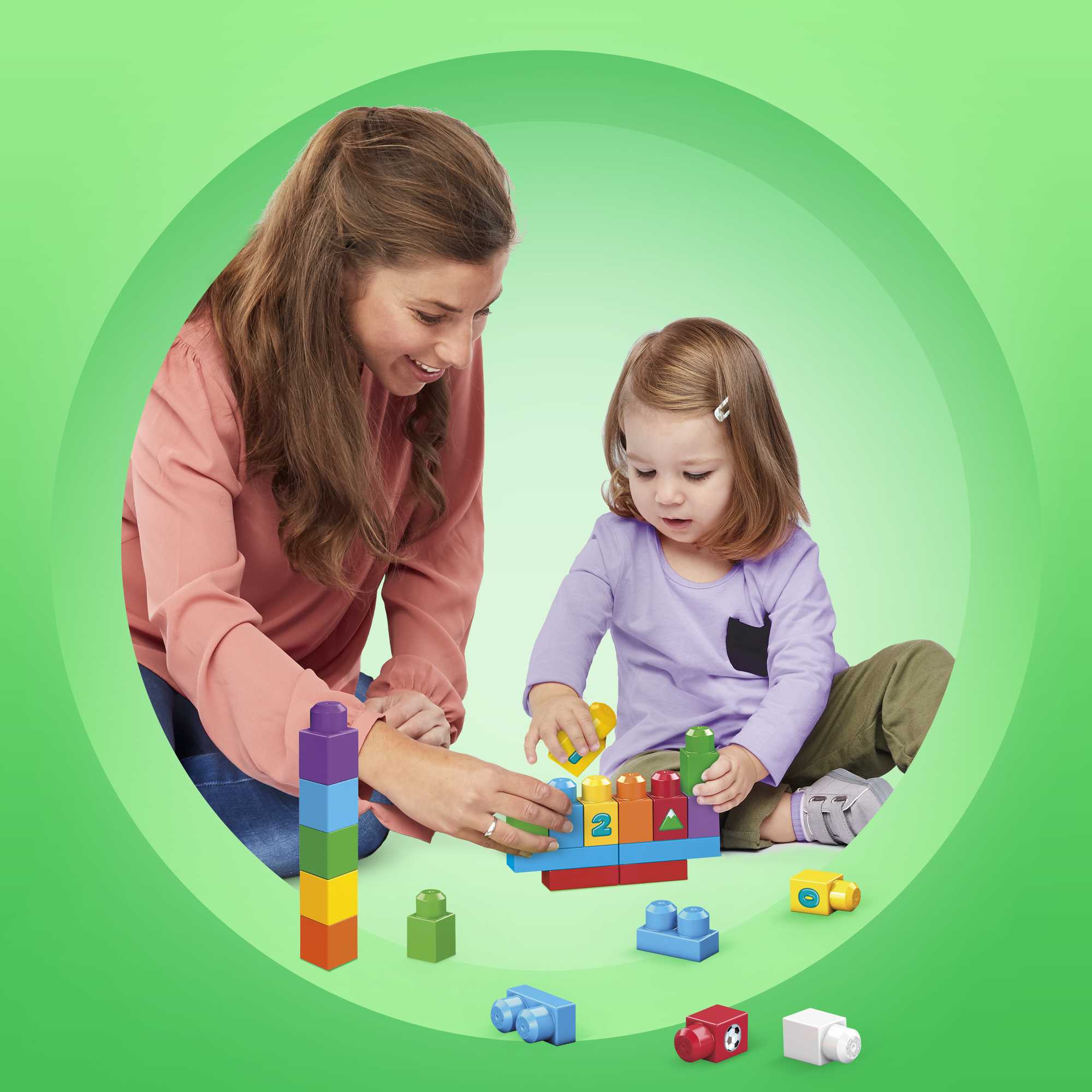 Mega Bloks® игровой набор "Обучающие блоки" 150 деталей - Image 4