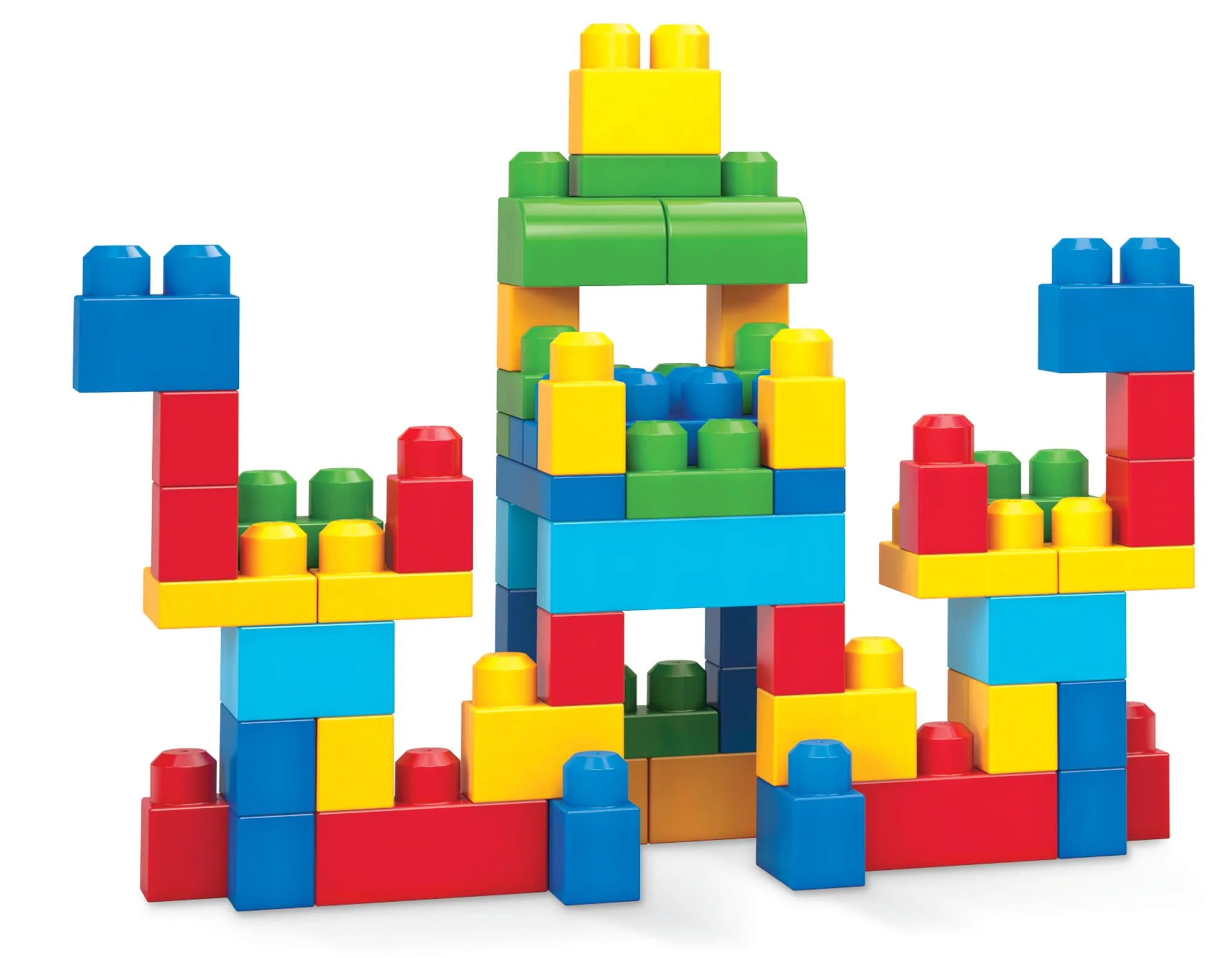 Mega Bloks® Klocki 60 elementów Torba Asortyment Zestaw klocków dla małych dzieci - Image 5
