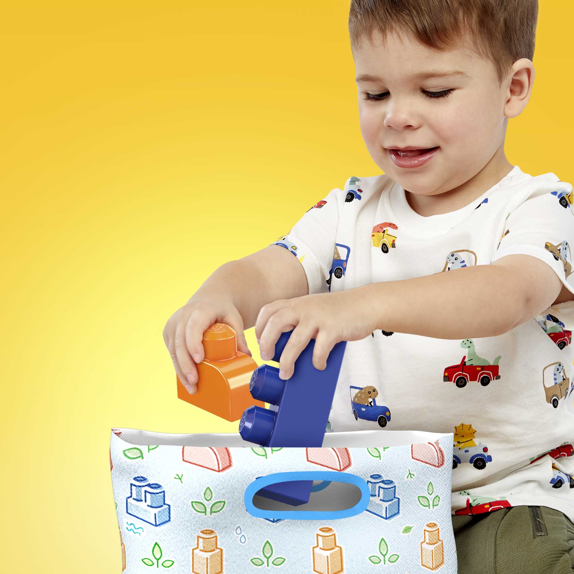 Mega Bloks Конструктор "Экологичная сумка строителя" 60 деталей - Image 2