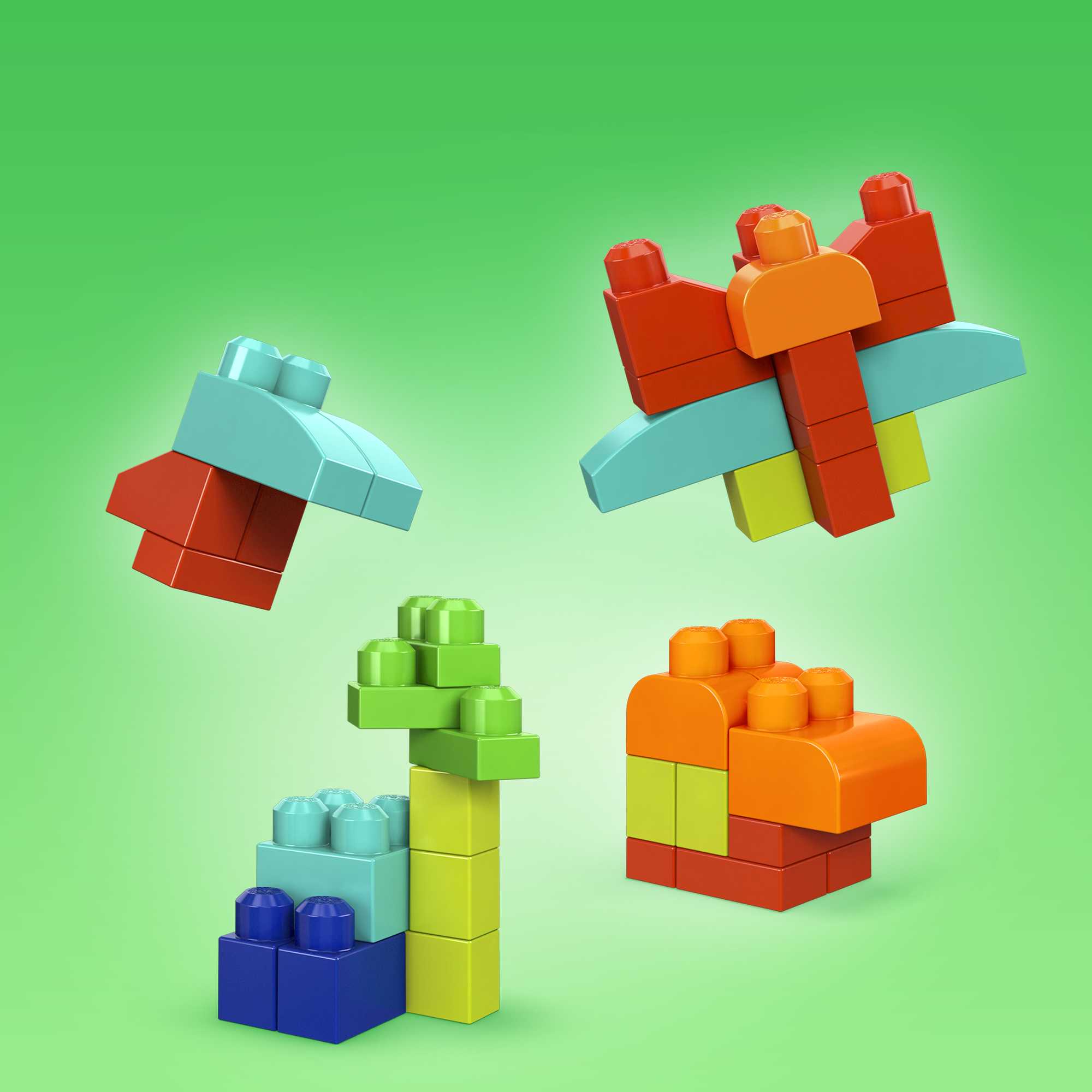 Mega Bloks Конструктор "Экологичная сумка строителя" 60 деталей - Image 3
