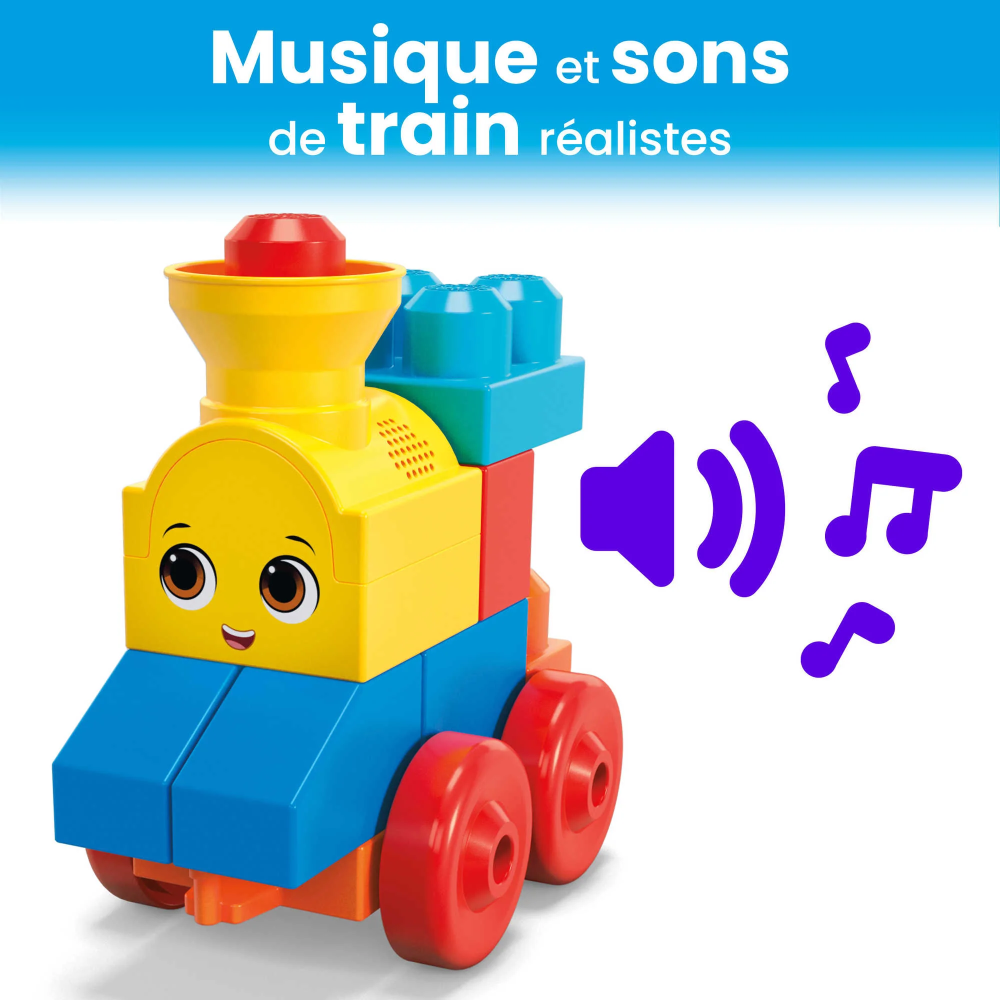 Mega Bloks - Le Train De L’Alphabet - Cubes De Construction Préscolaires - Jouet De Construction - 12 Mois Et + - Image 5