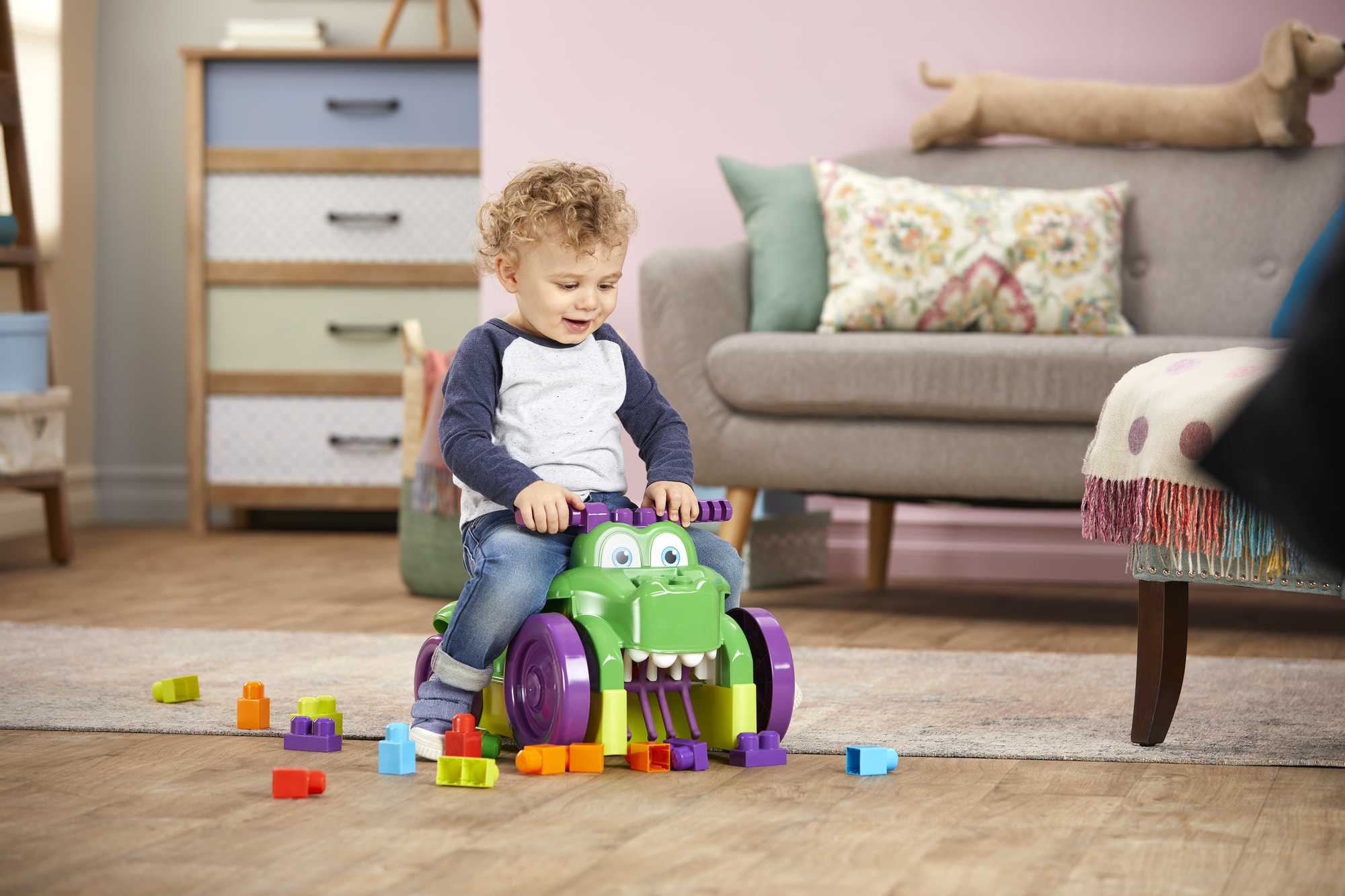 Mega Bloks® машинка-крокодил для сбора деталей - Image 2