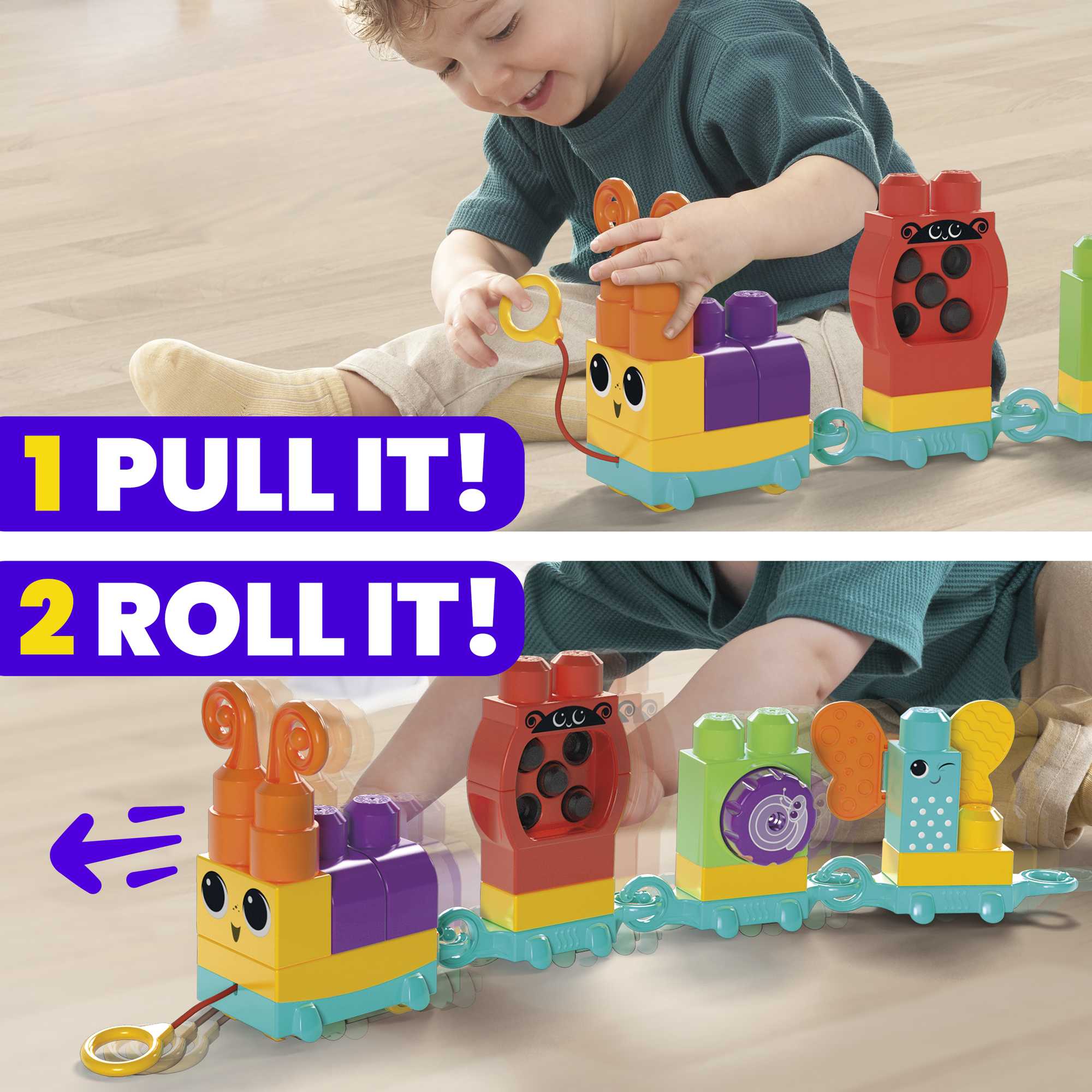Mega Bloks Move 'N Groove Caterpillar - Image 5
