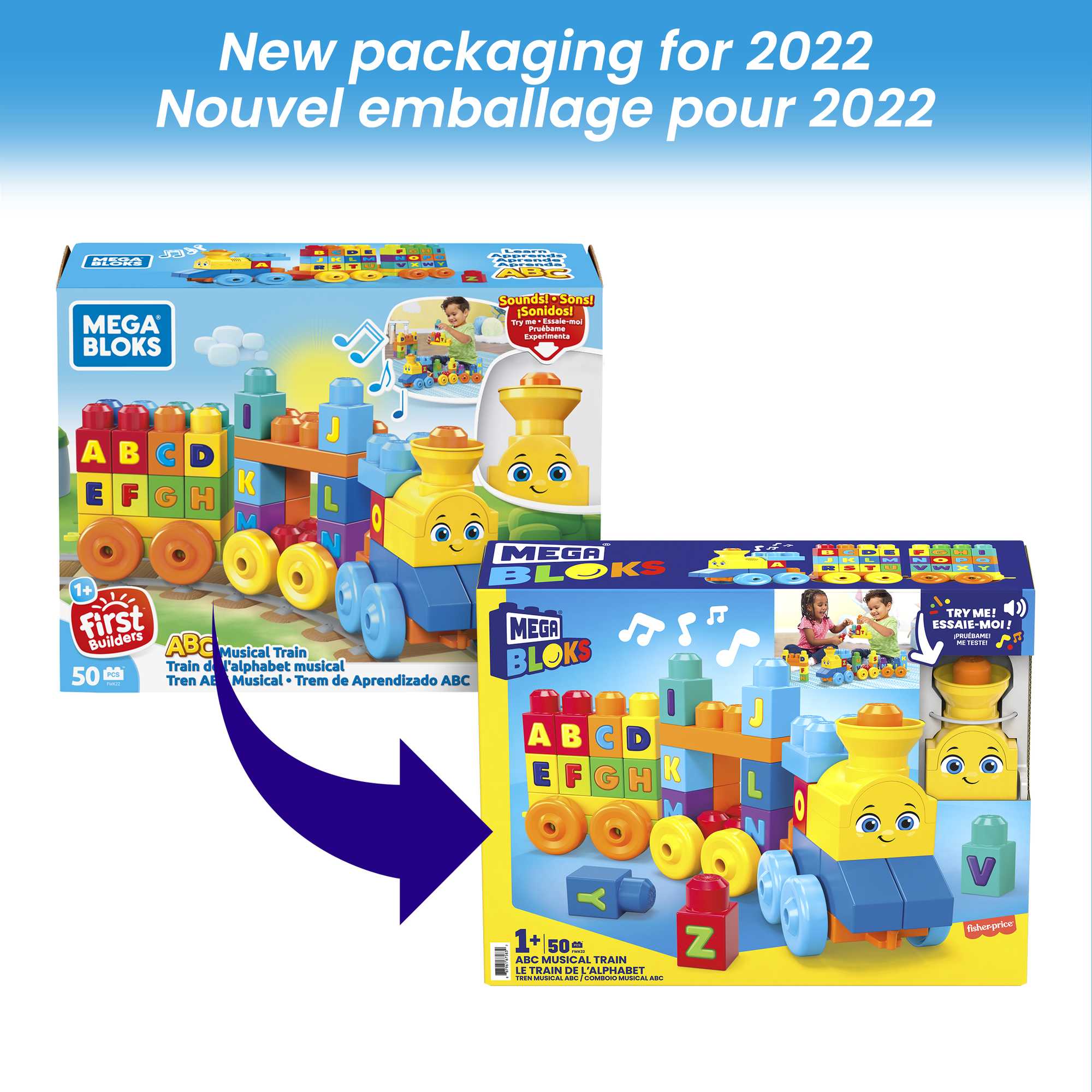 Mega Bloks® набор обучающий поезд "Алфавит" - Image 7