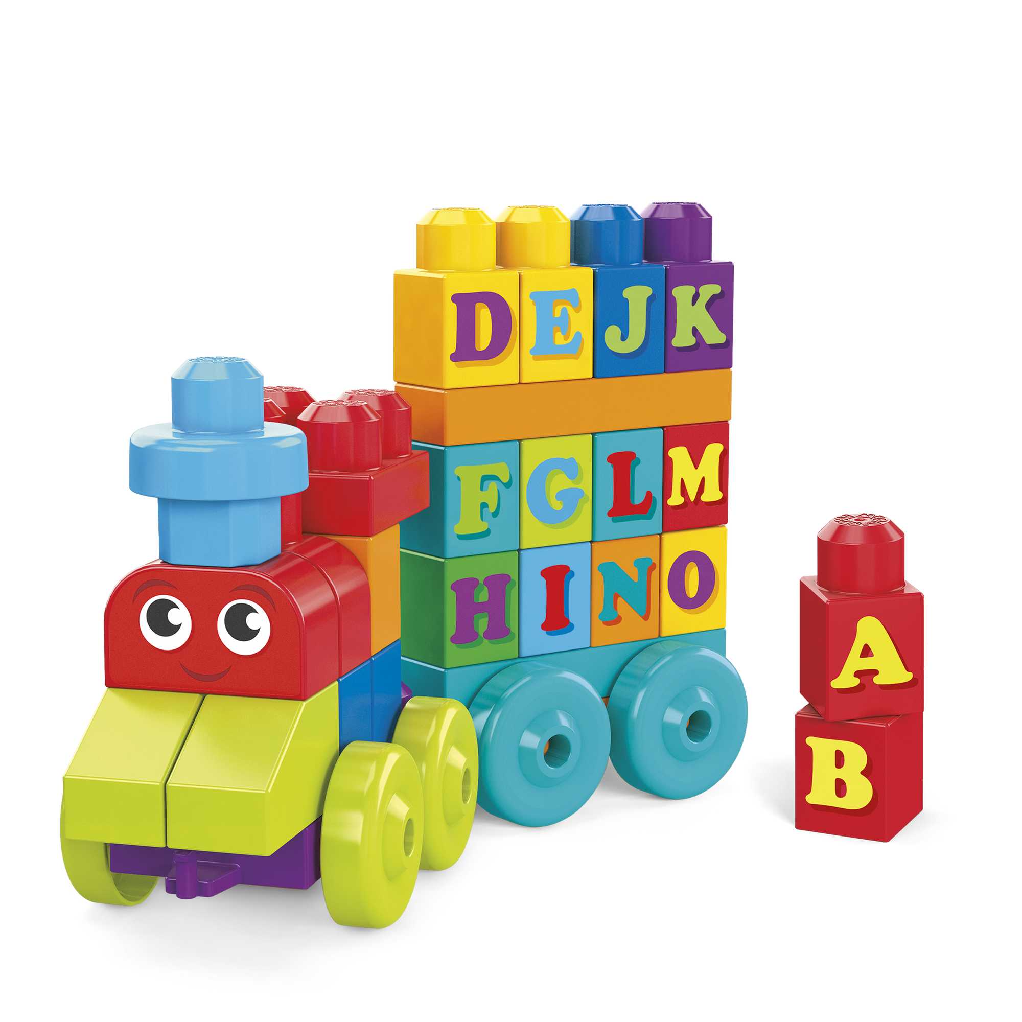 Mega Bloks® Pociąg ABC Zabawka z klockami dla dzieci - Image 5