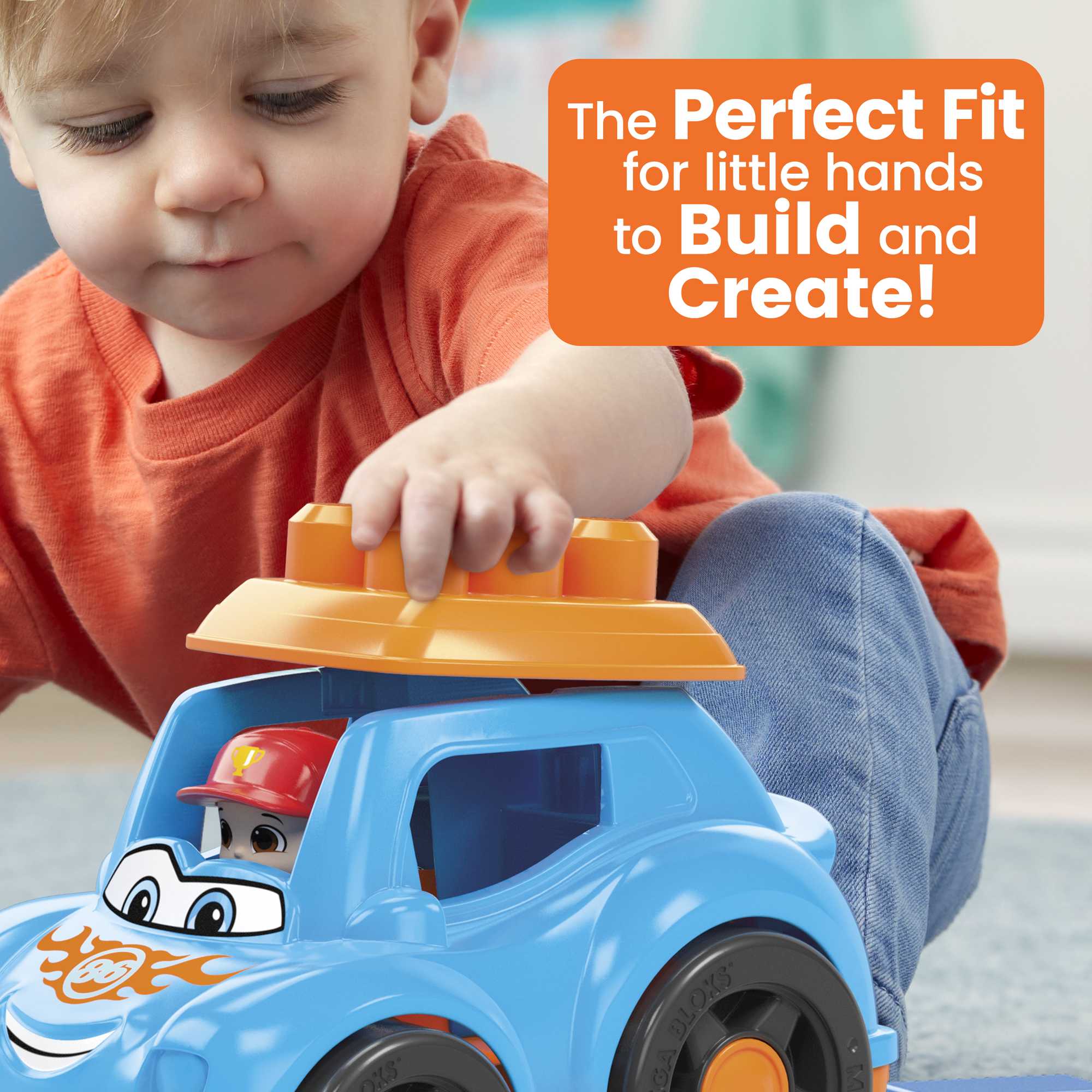 Mega Bloks Ricky Race Car - Image 2