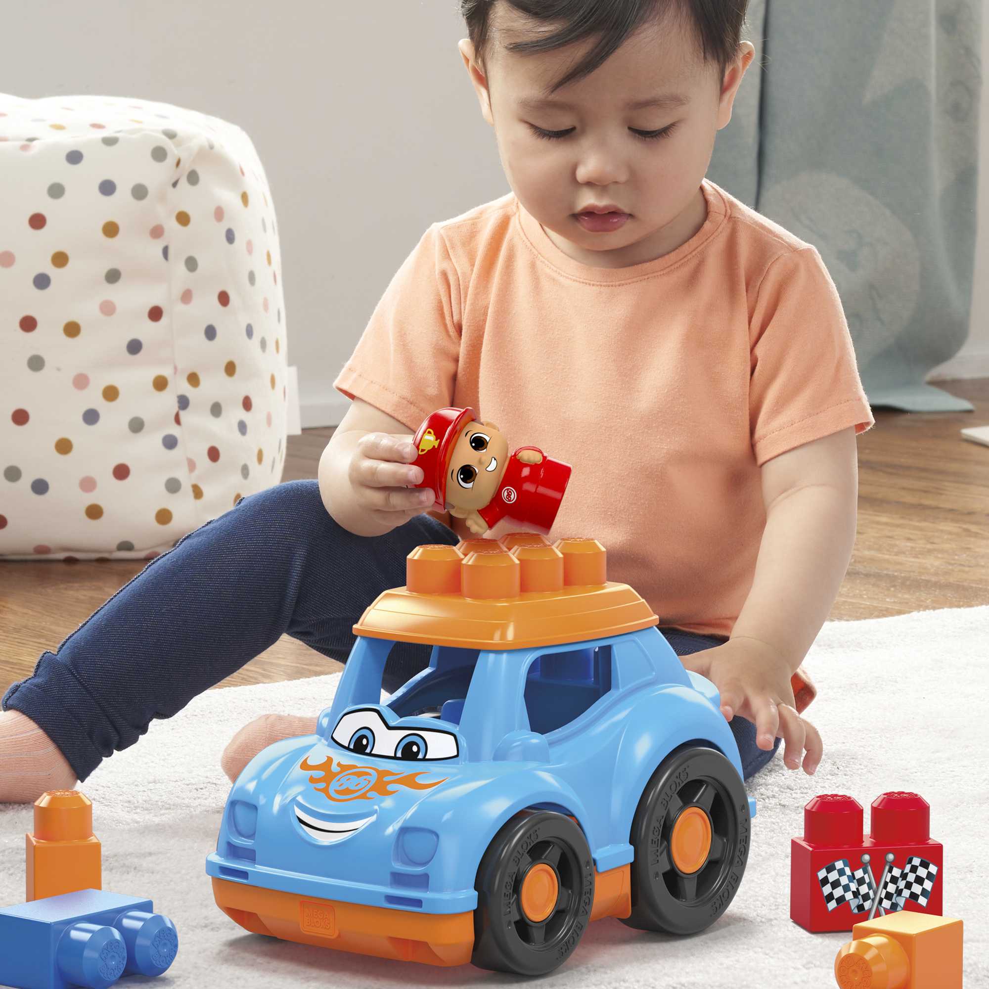 Mega Bloks Ricky Race Car - Image 5