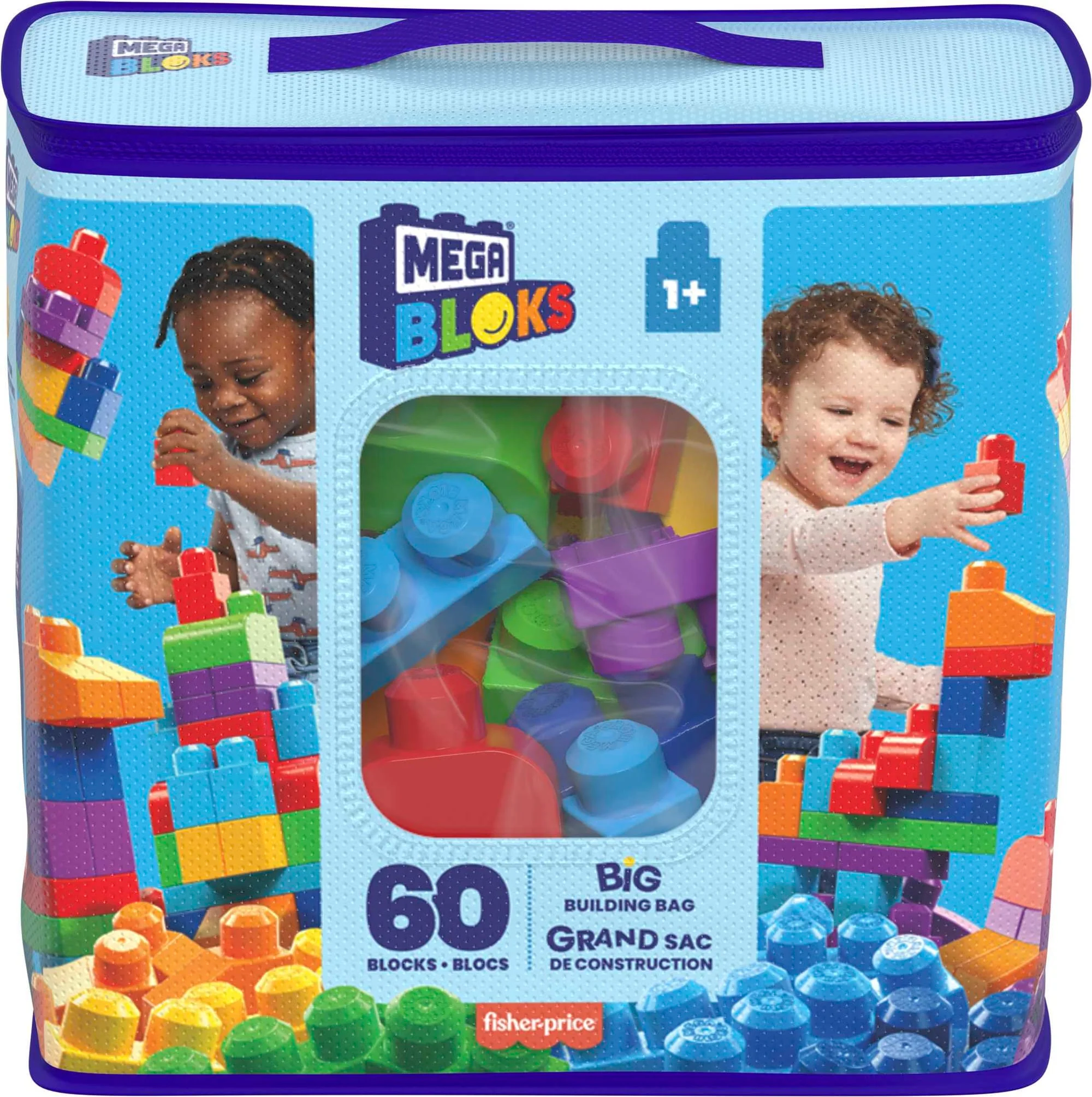 Mega Bloks Sacca Blocchi 60 Pezzi First Builders - Image 6