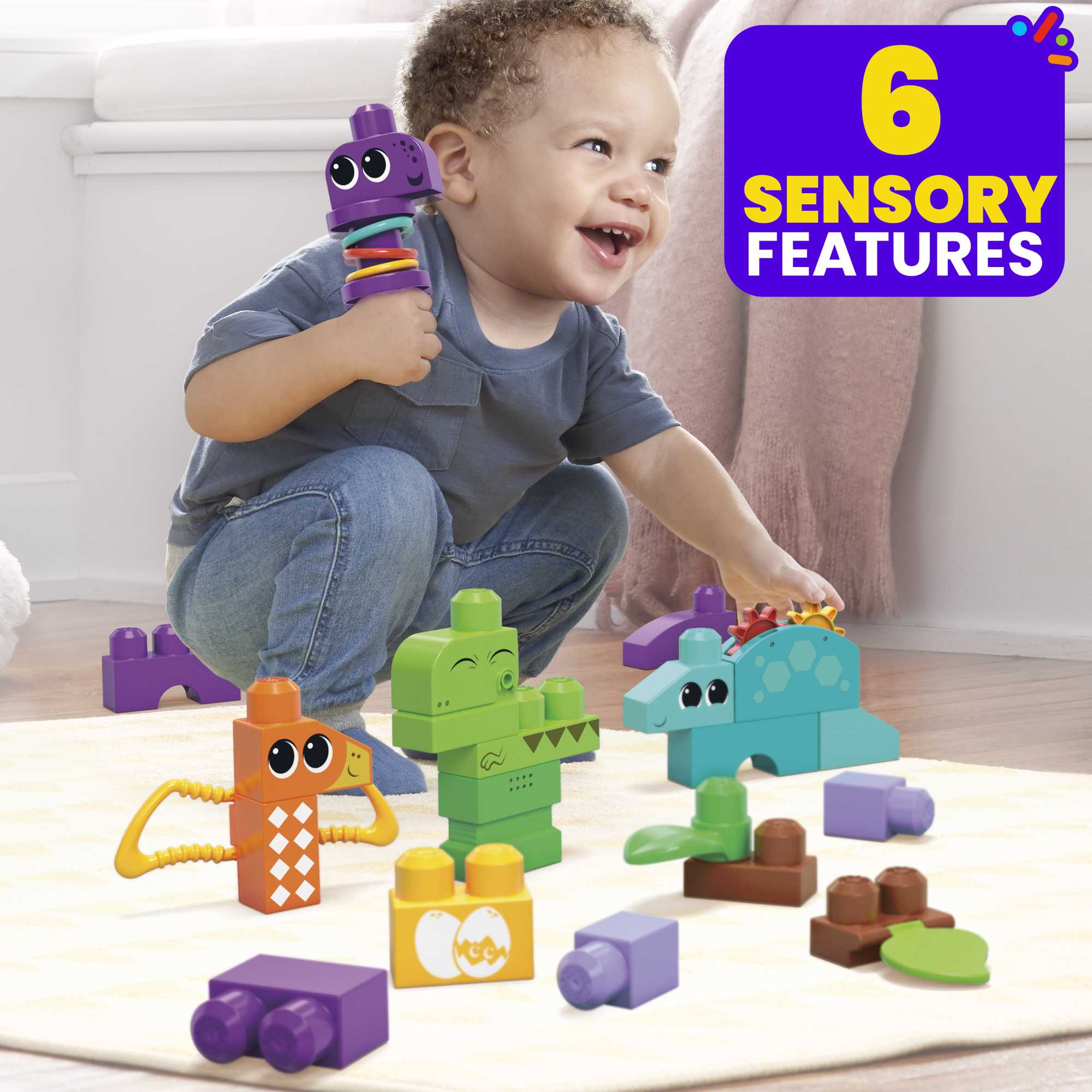 Mega Bloks Squeak 'N Chomp Dinos - Image 3