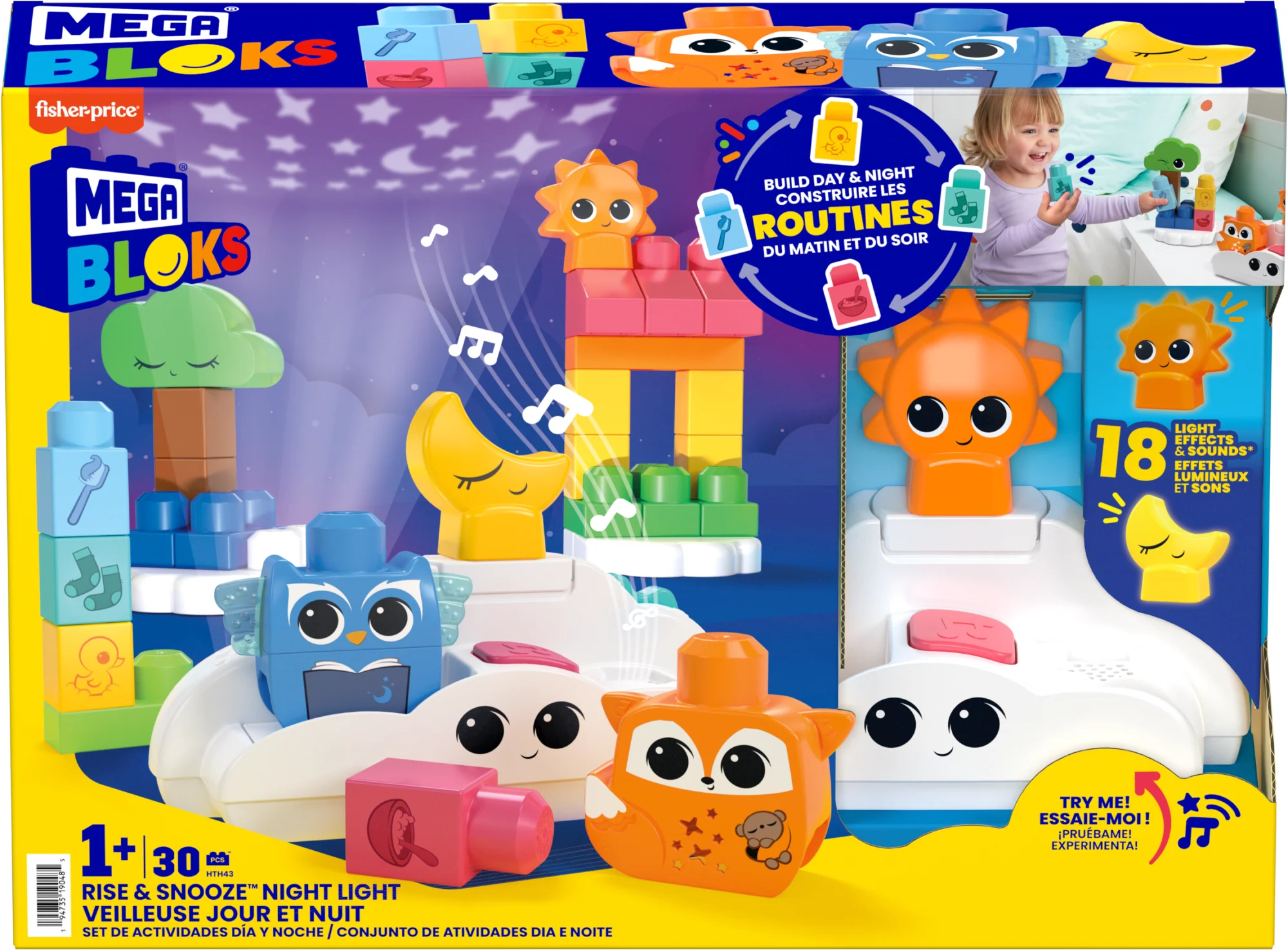 Fisher Price - Veilleuse Doux Sommeil Mega Bloks - Jouet De Construction - 12 Mois Et + - Image 6