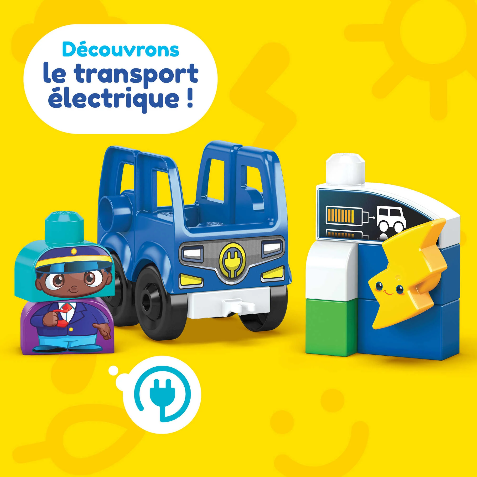 Mega Bloks – Ville Verte – Le Bus Électrique - Image 3