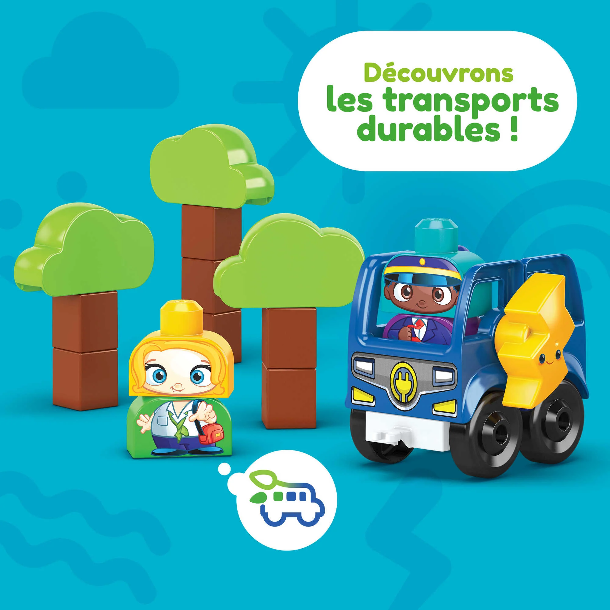 Mega Bloks – Ville Verte – Le Bus Électrique - Image 4