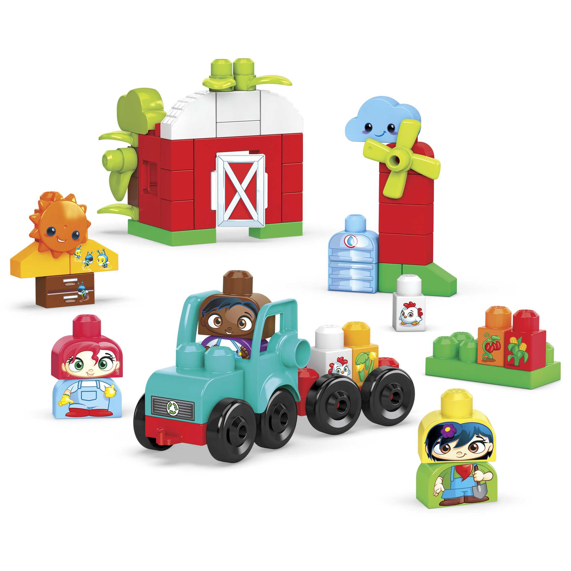Конструктор Mega Bloks Зеленый город Выращивай и защищай ферму - Image 2