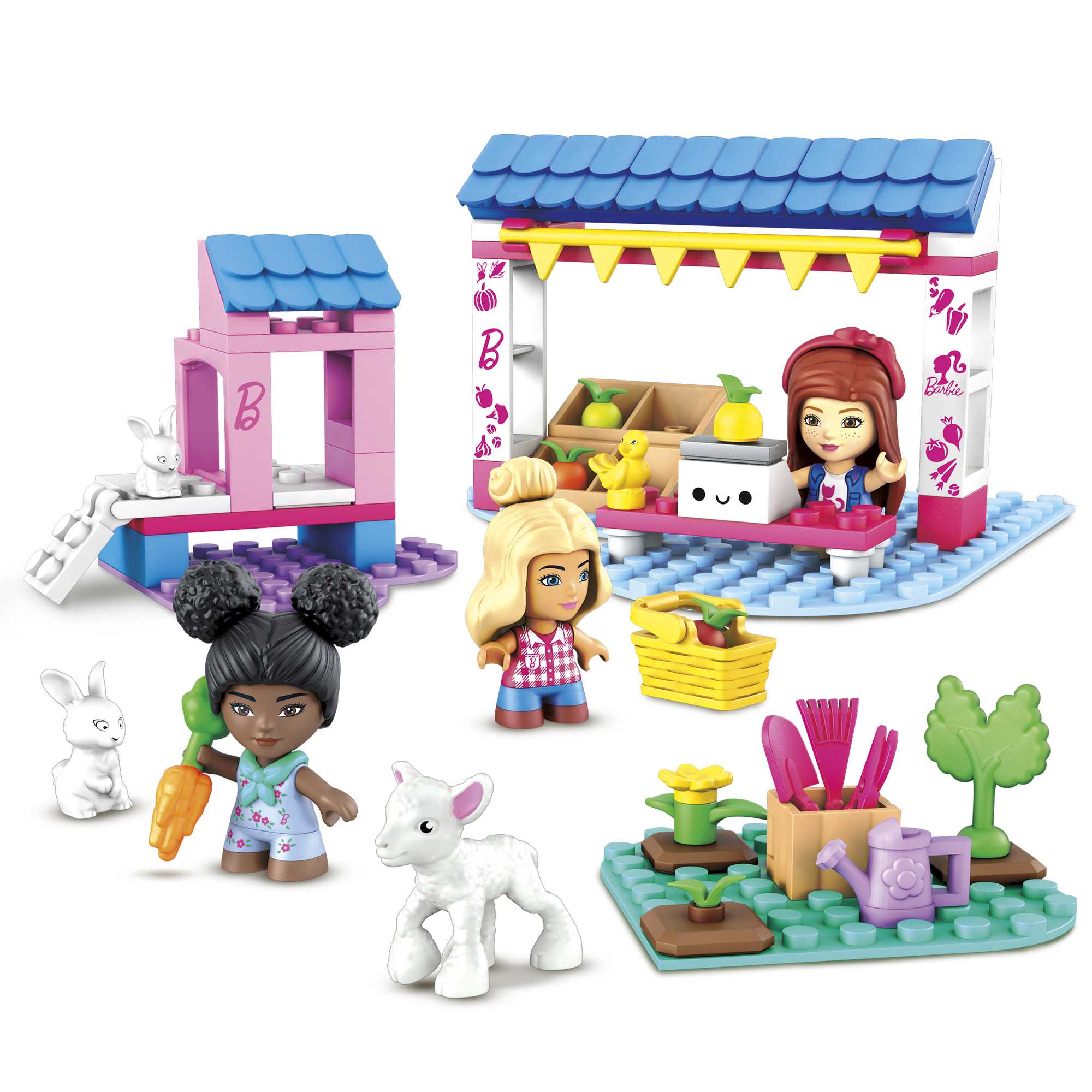 Конструктор для детей Mega Construx Barbie Фермерский рынок - Image 2