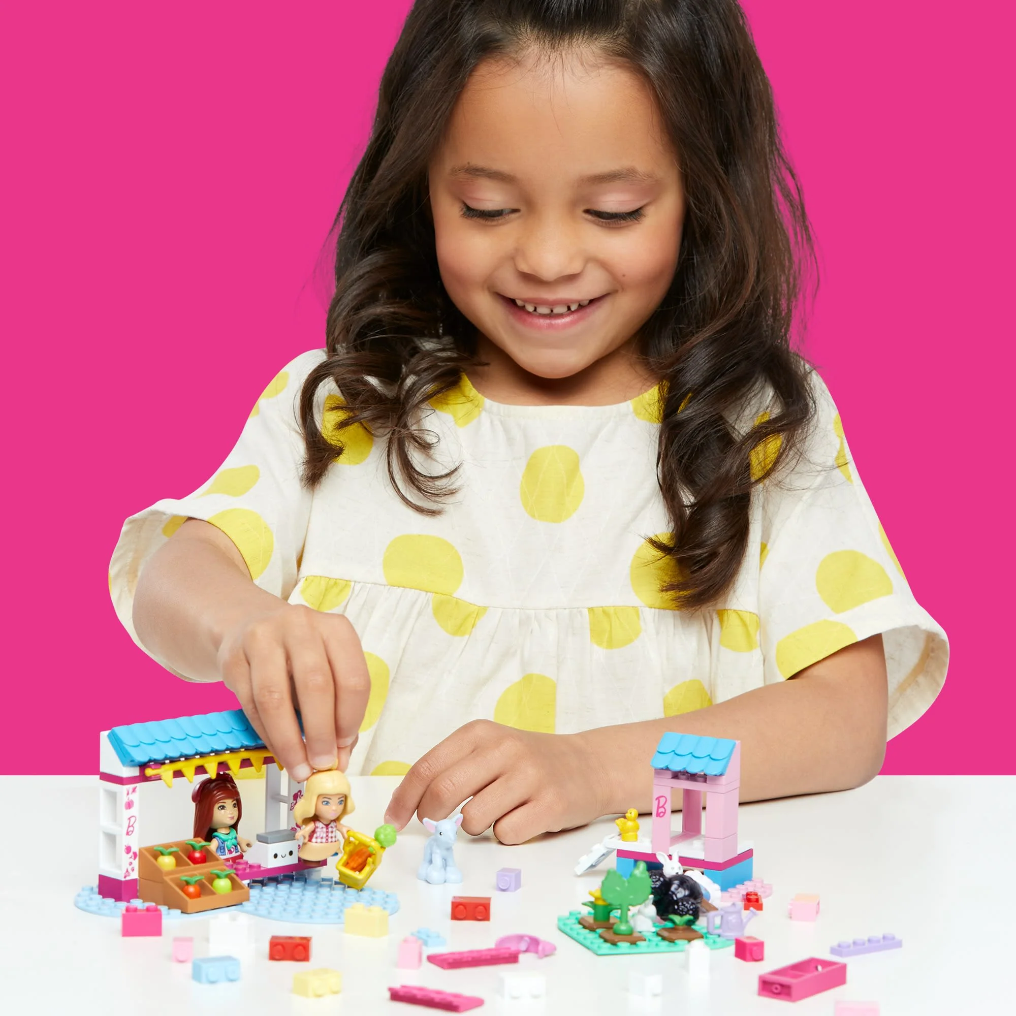 Конструктор для детей Mega Construx Barbie Фермерский рынок - Image 3