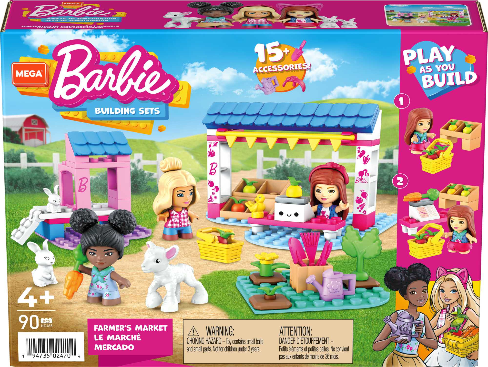 Конструктор для детей Mega Construx Barbie Фермерский рынок - Image 6