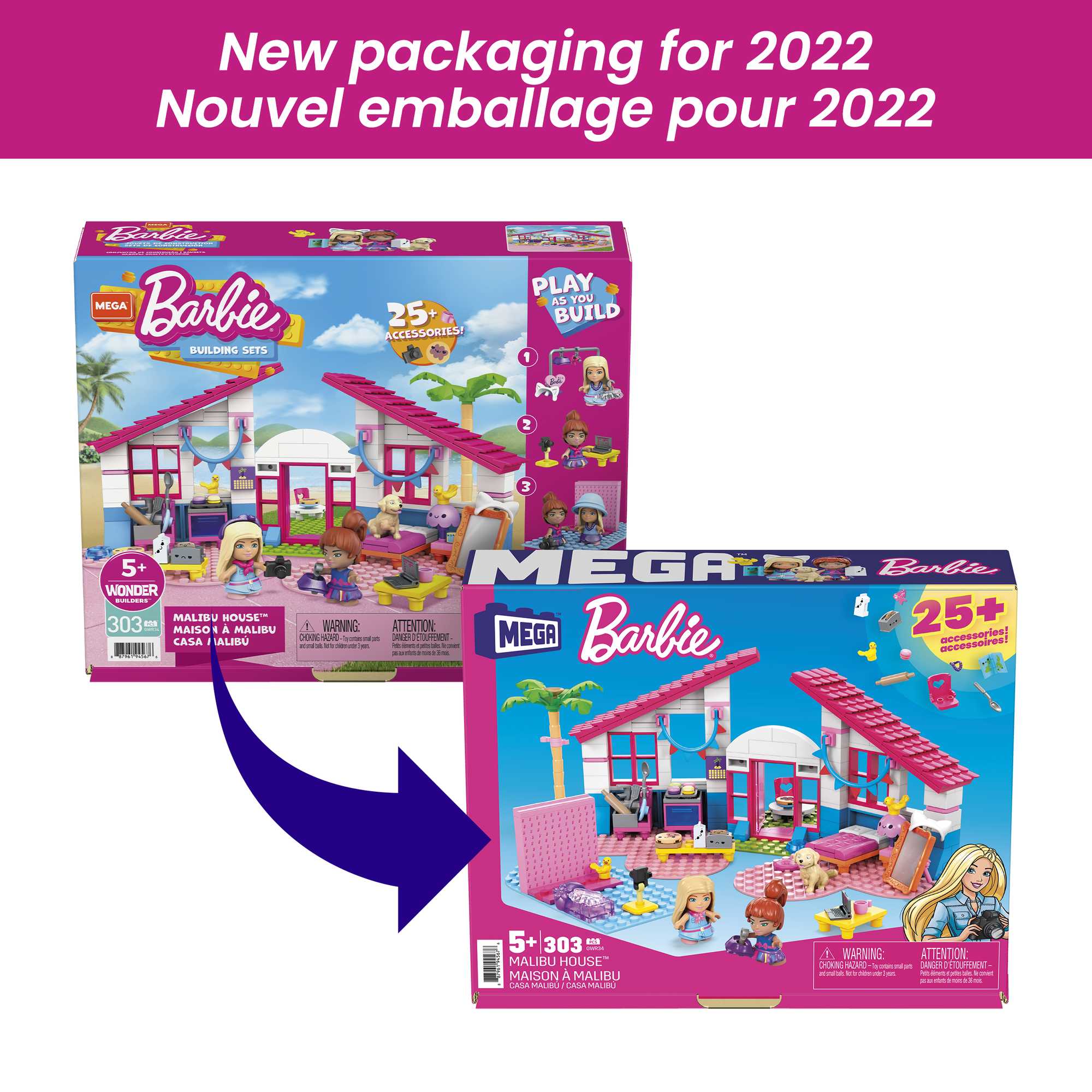 Набор игровой Mega Construx Barbie Домик мечты - Image 7